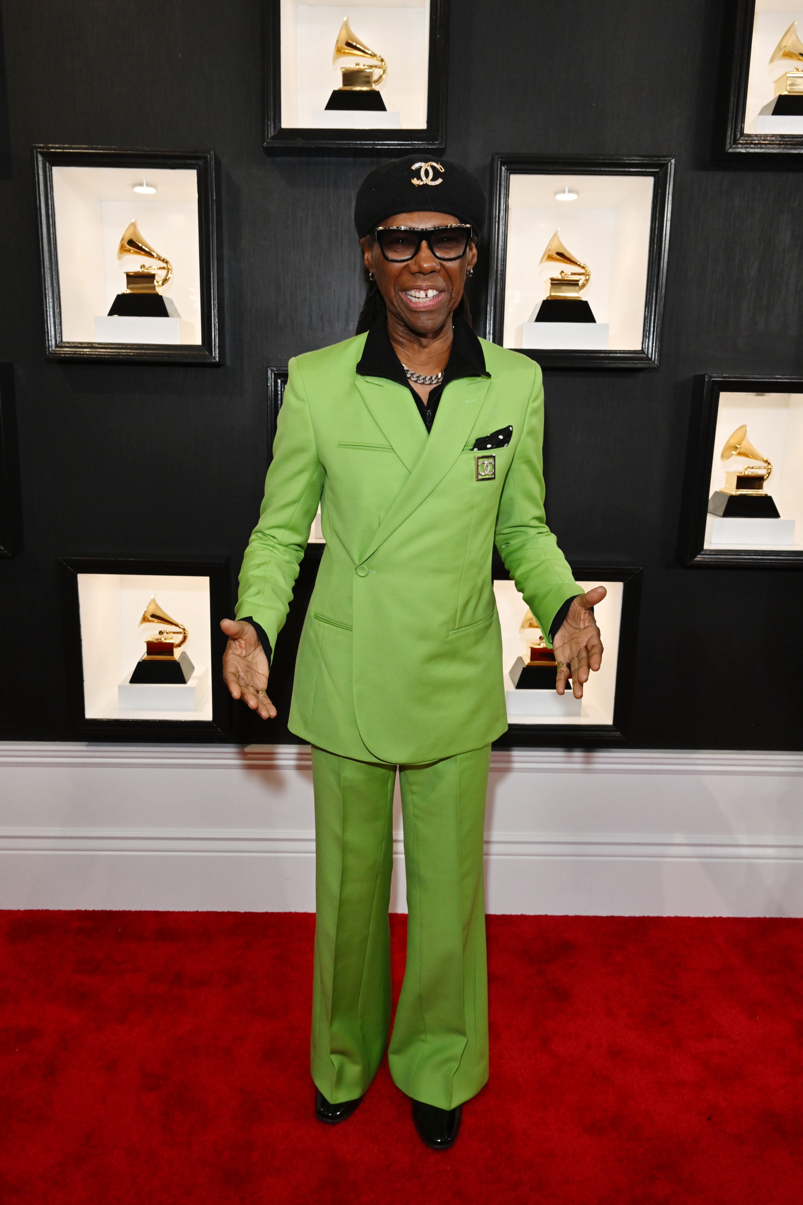 Nile Rodgers in Dior and Chanel