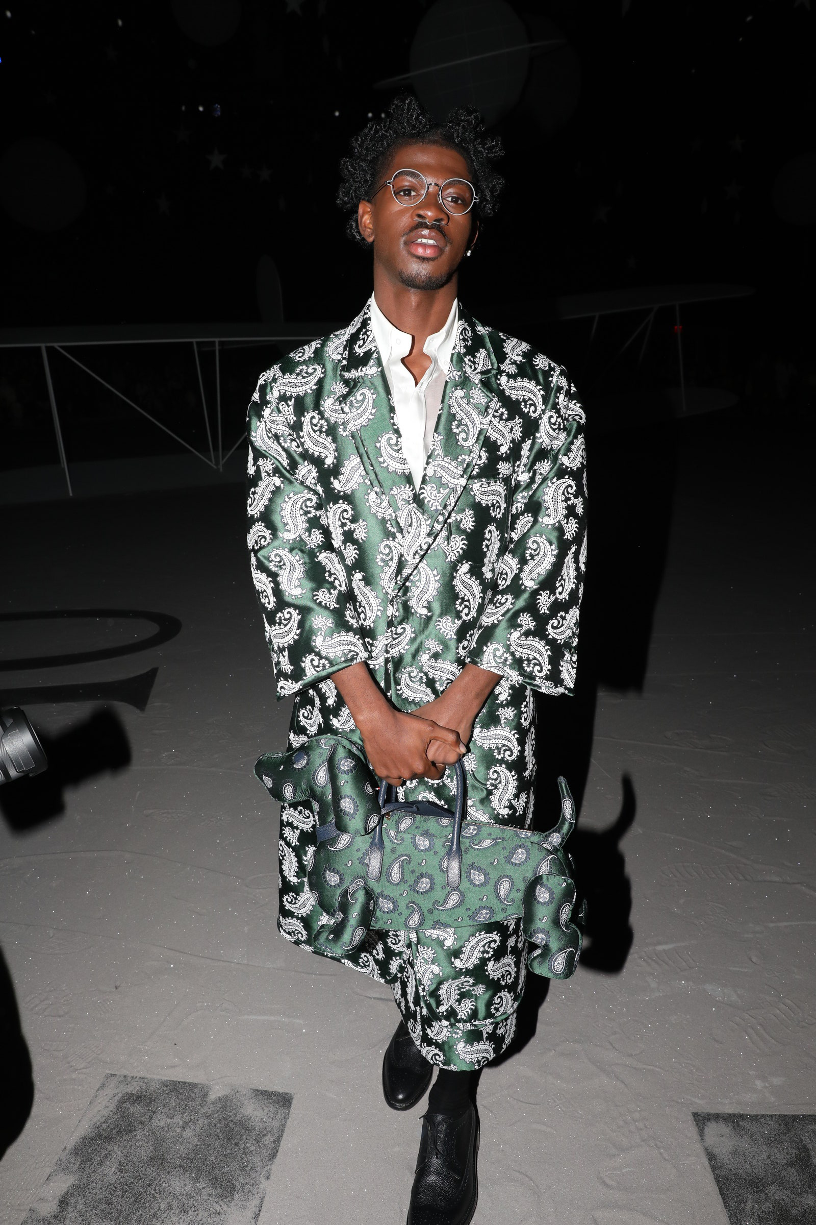 Lil Nas X at Thom Browne