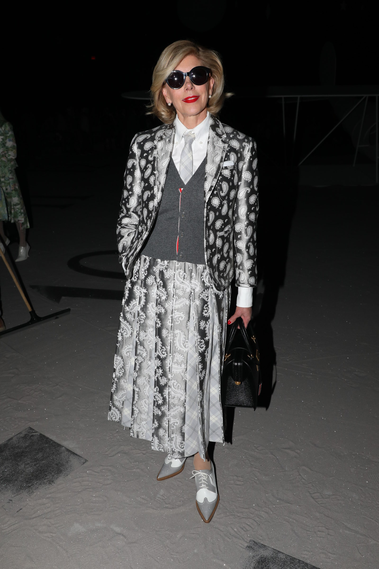 Christine Baranski at Thom Browne
