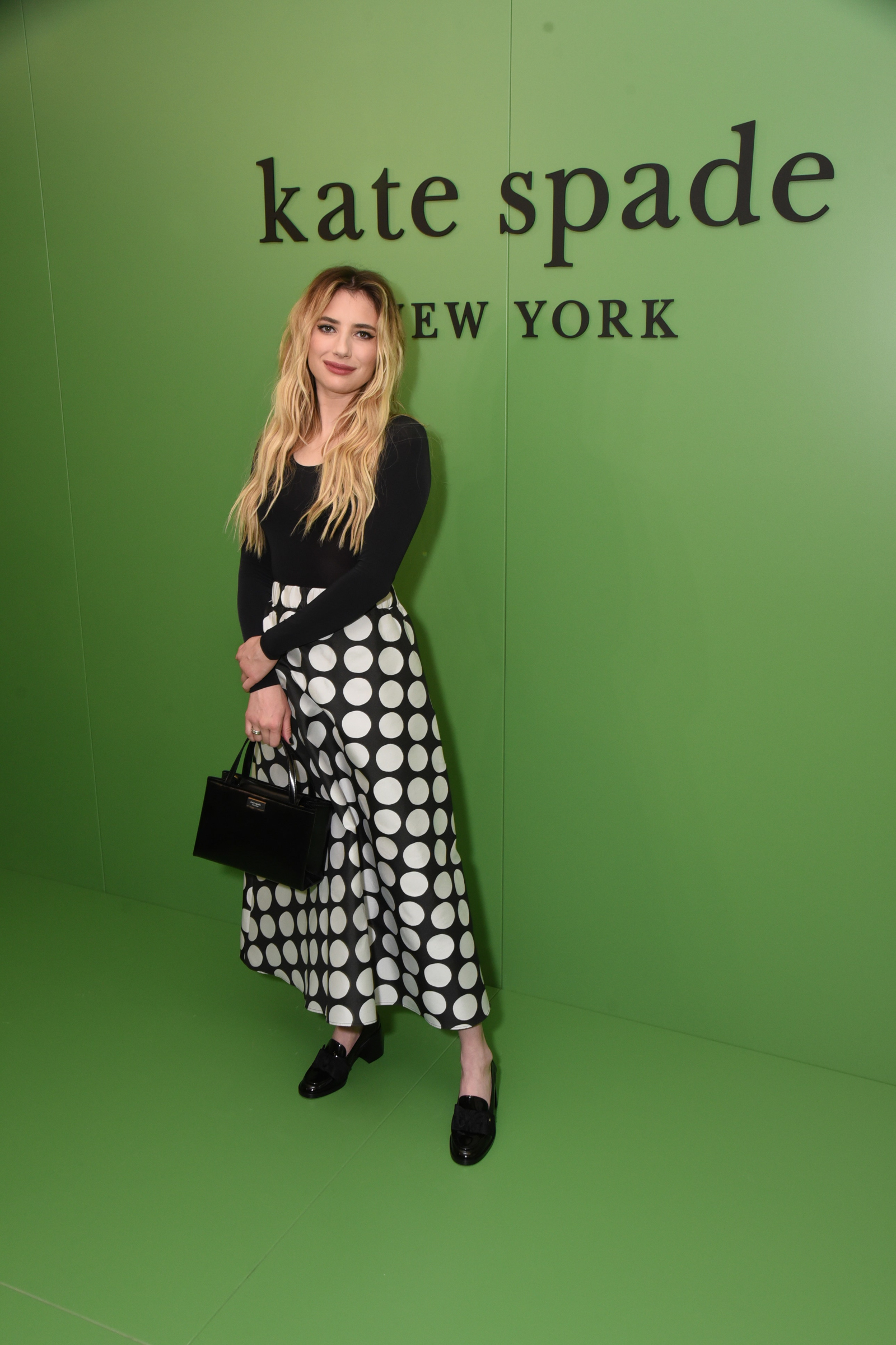 Emma Roberts at Kate Spade