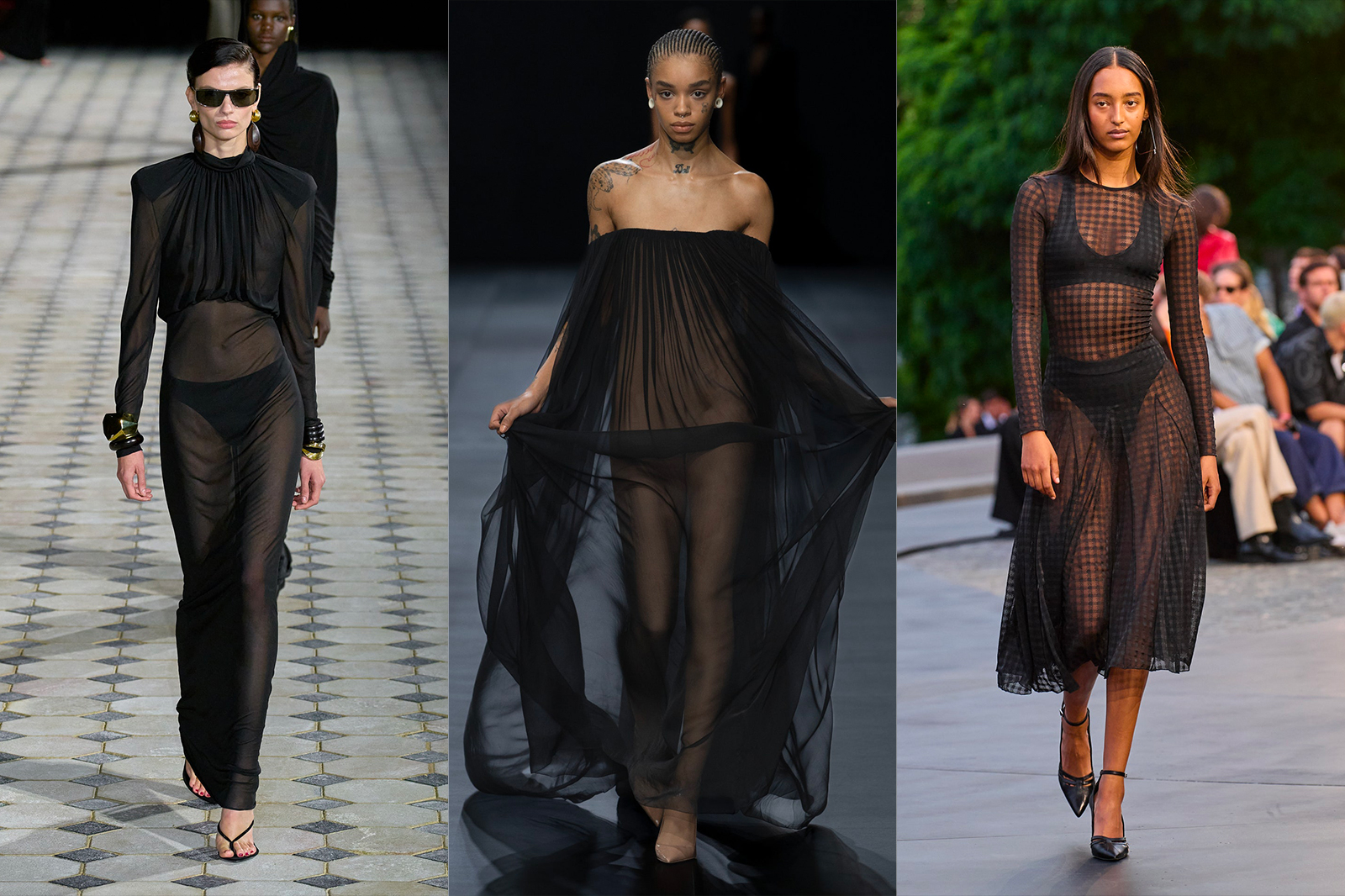 Saint Laurent par Anthony Vaccarello, Valentino, Ami Spring Summer 2023 shows