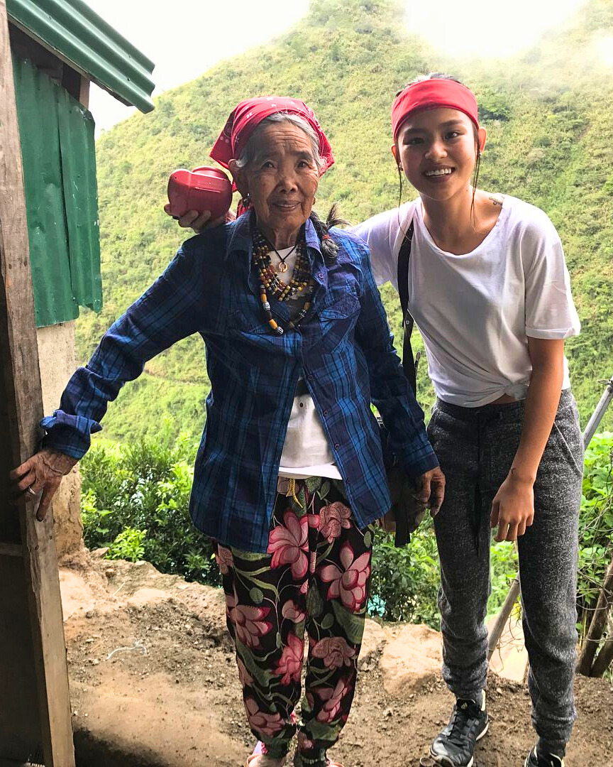 Patty Tiu with Apo Whang-Od