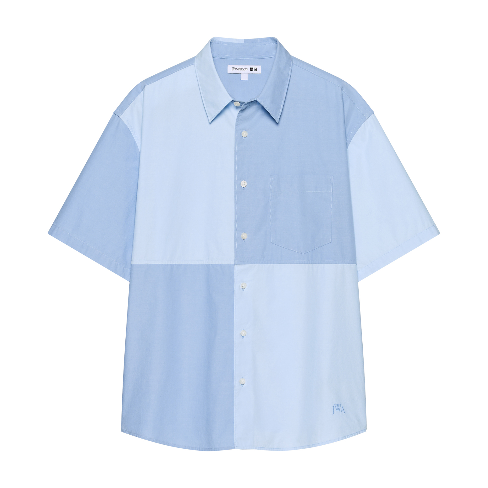 JW Anderson Chambray Oversized Short Sleeve Shirt