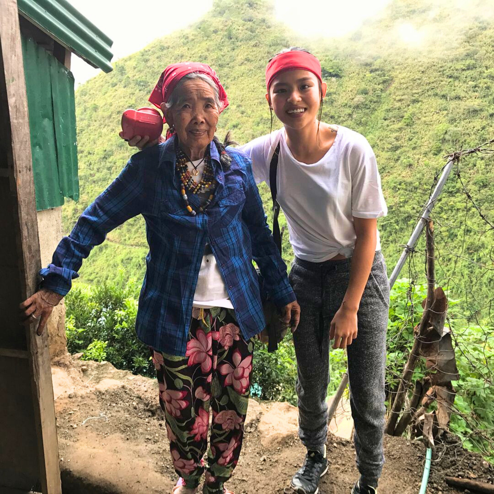 Patty Tiu with Apo Whang-Od