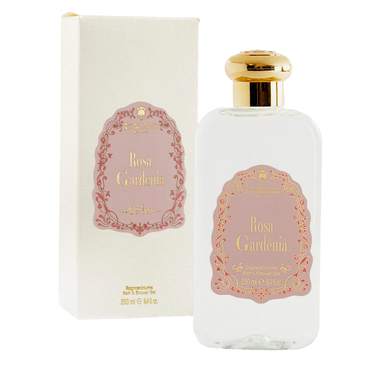 Santa Maria Novella Firenze 1221 Edition Rosa Gardenia bath and shower gel