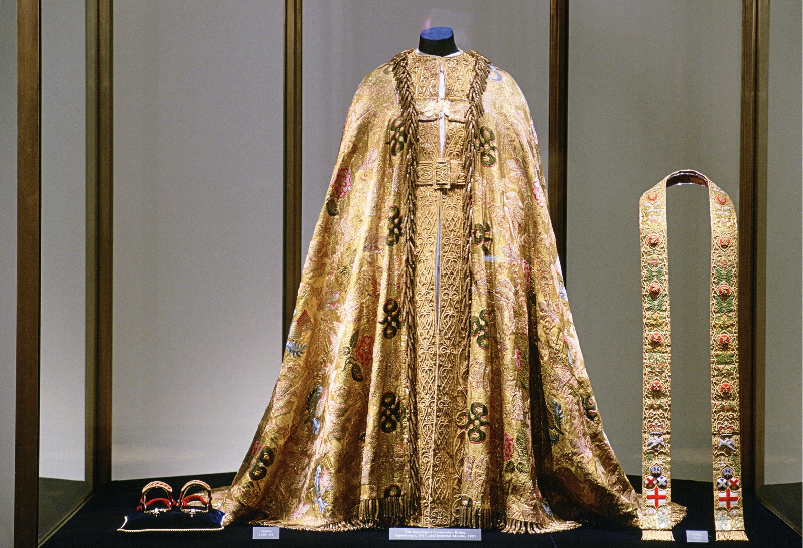The Imperial Mantle and Supertunica in the Tower of London.