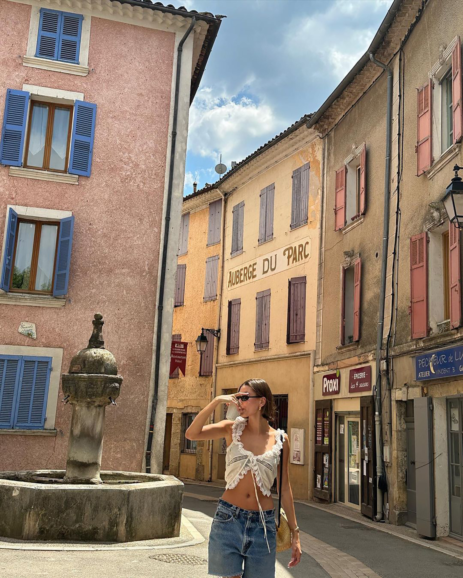 Hailey Bieber South Of France Summer fashion