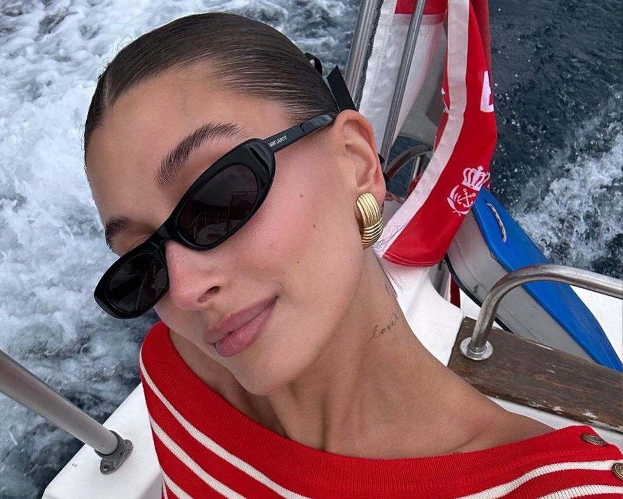 Hailey Bieber South Of France Summer fashion