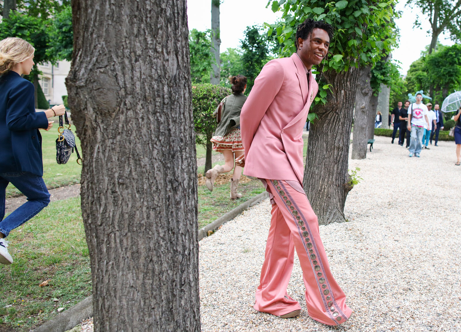 Serving major Ken-ergy at the menswear shows in Paris. Paris, spring 2023 menswear Photographed by Phil Oh