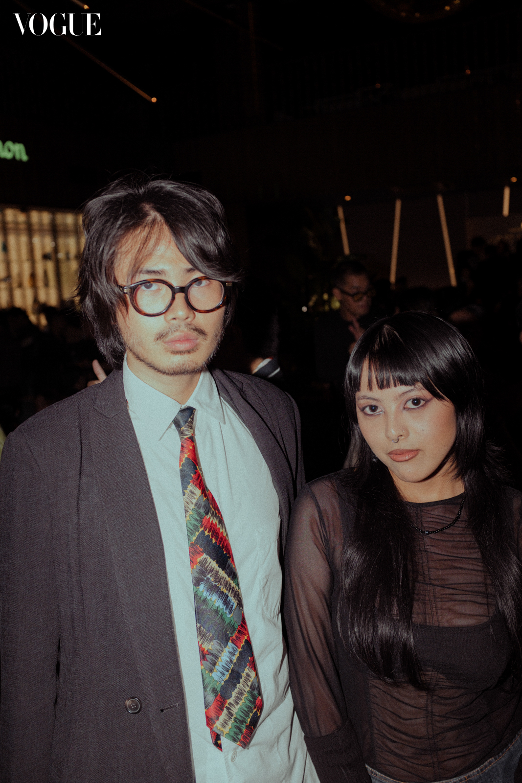 Arman Burias and Ella Oconer In Vogue Philippines Young Blood Party