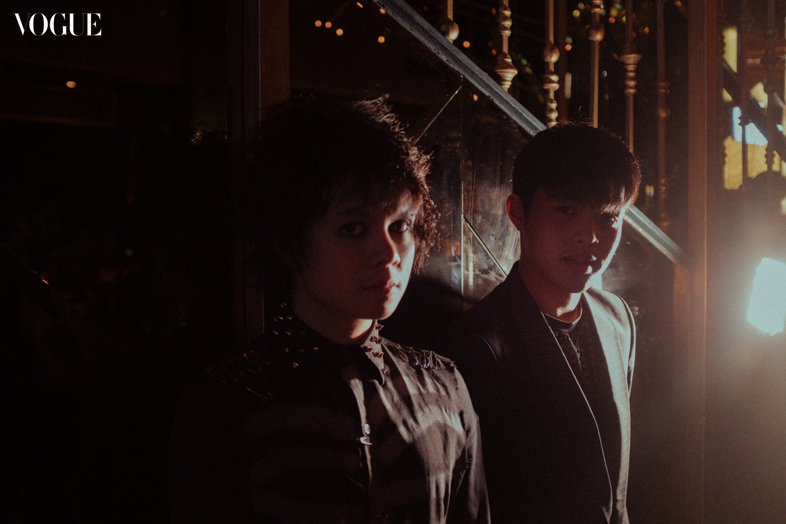 Zild Benitez and Elijah Canlas In Vogue Philippines Young Blood Party