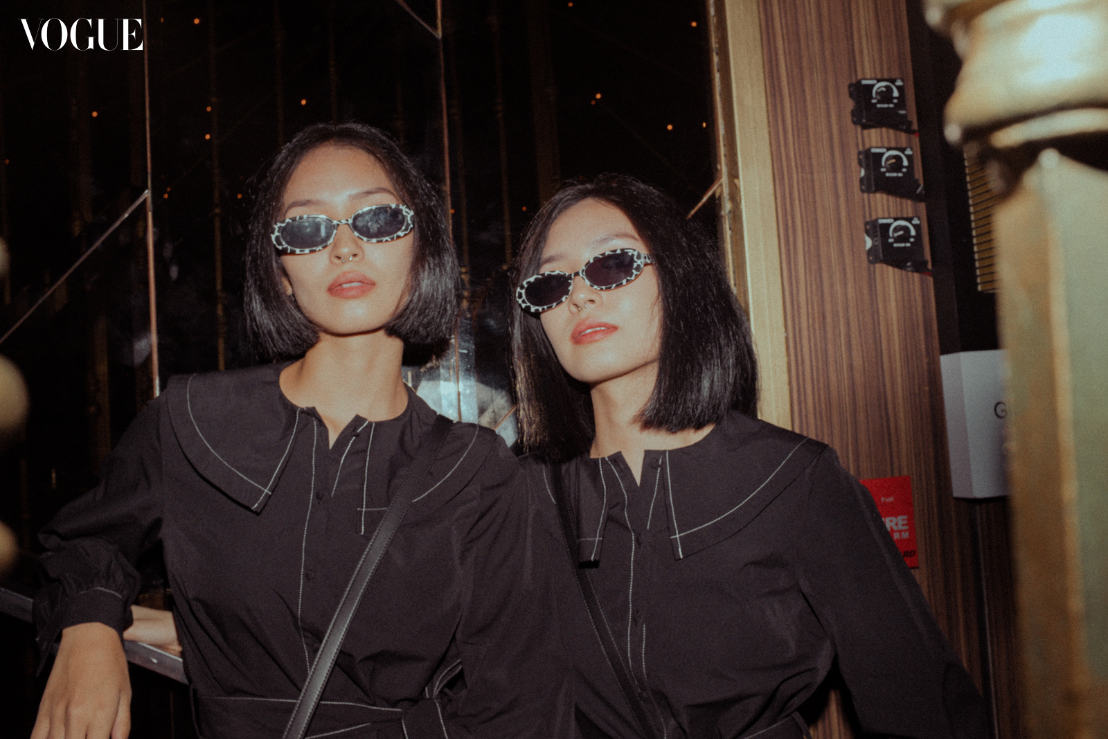 Karina and Kamila Zhorabekova Vogue Philippines Young Blood Party