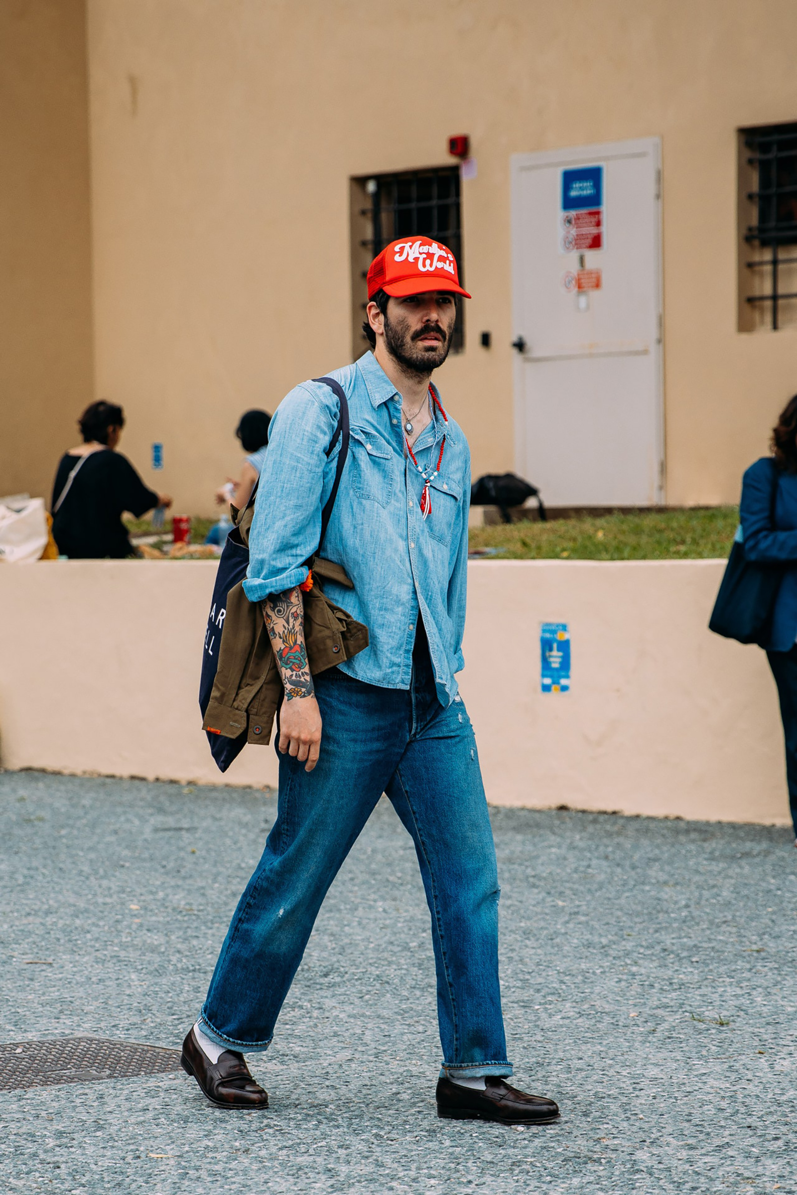The Best Street Style Photos From Pitti Uomo s Spring 2024 Menswear 