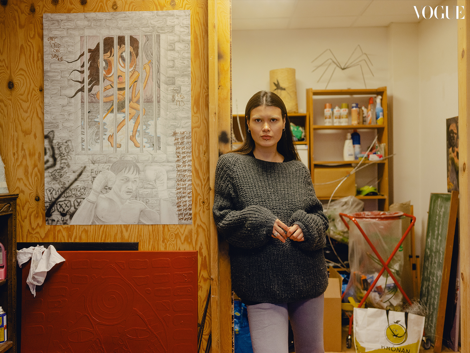 The artist Dýrfinna Benita.