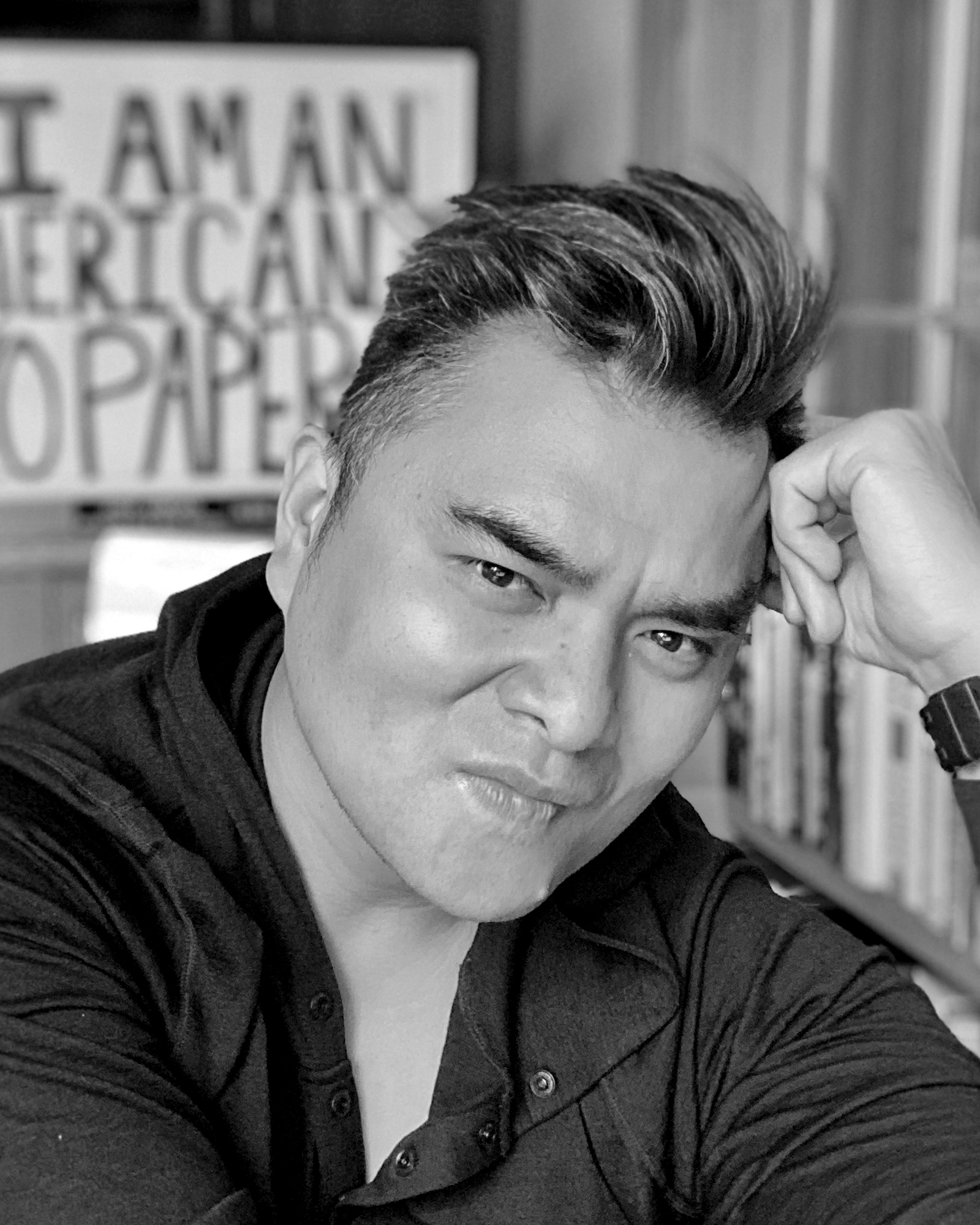 Jose Vargas for Here Lies Love Vogue Philippines