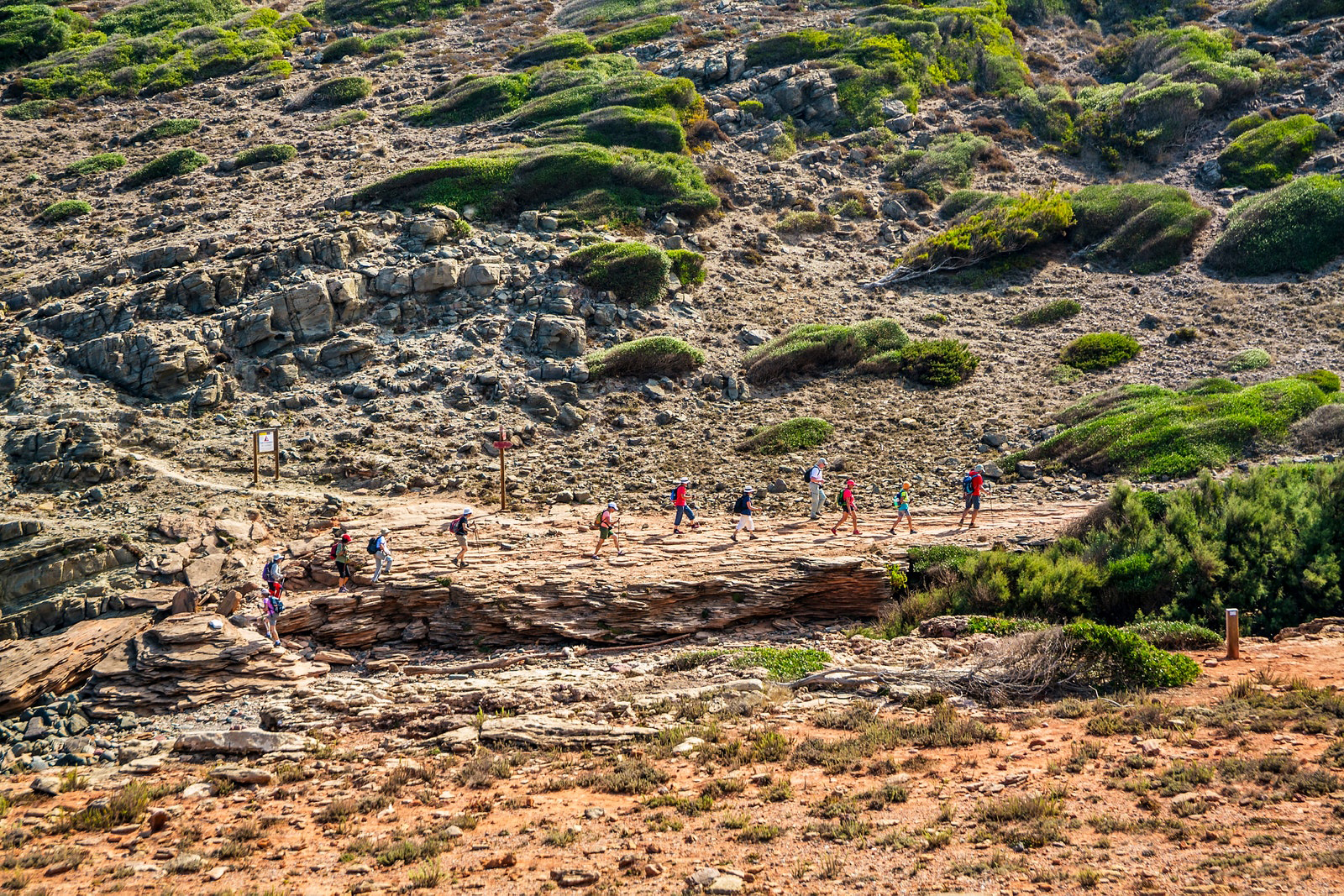 The Cami de Cavalls path.