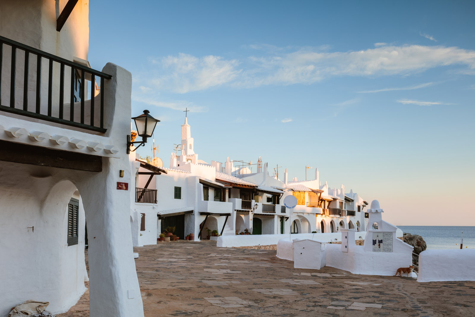 The old town of Binibequer Vell.