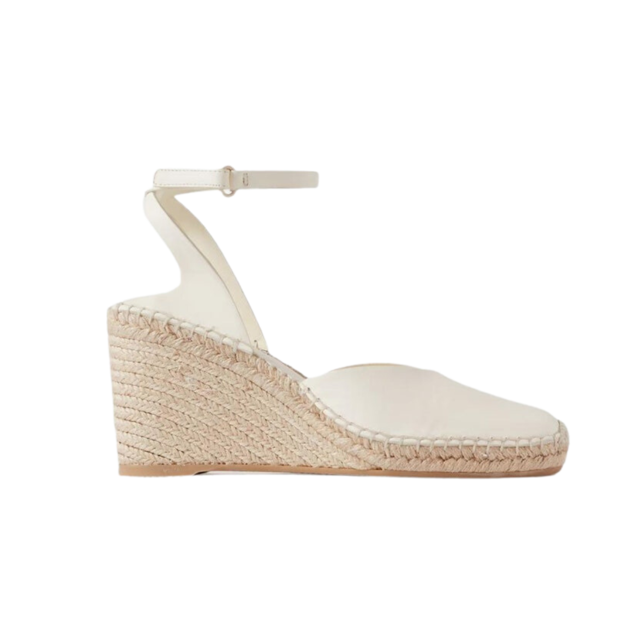 Vince Cecilia leather wedge espadrilles