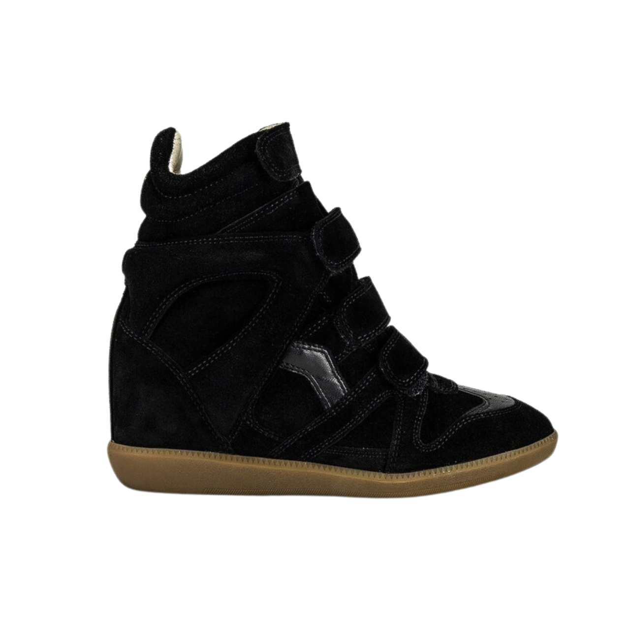 Isabel Marant Bekett leather and suede sneakers