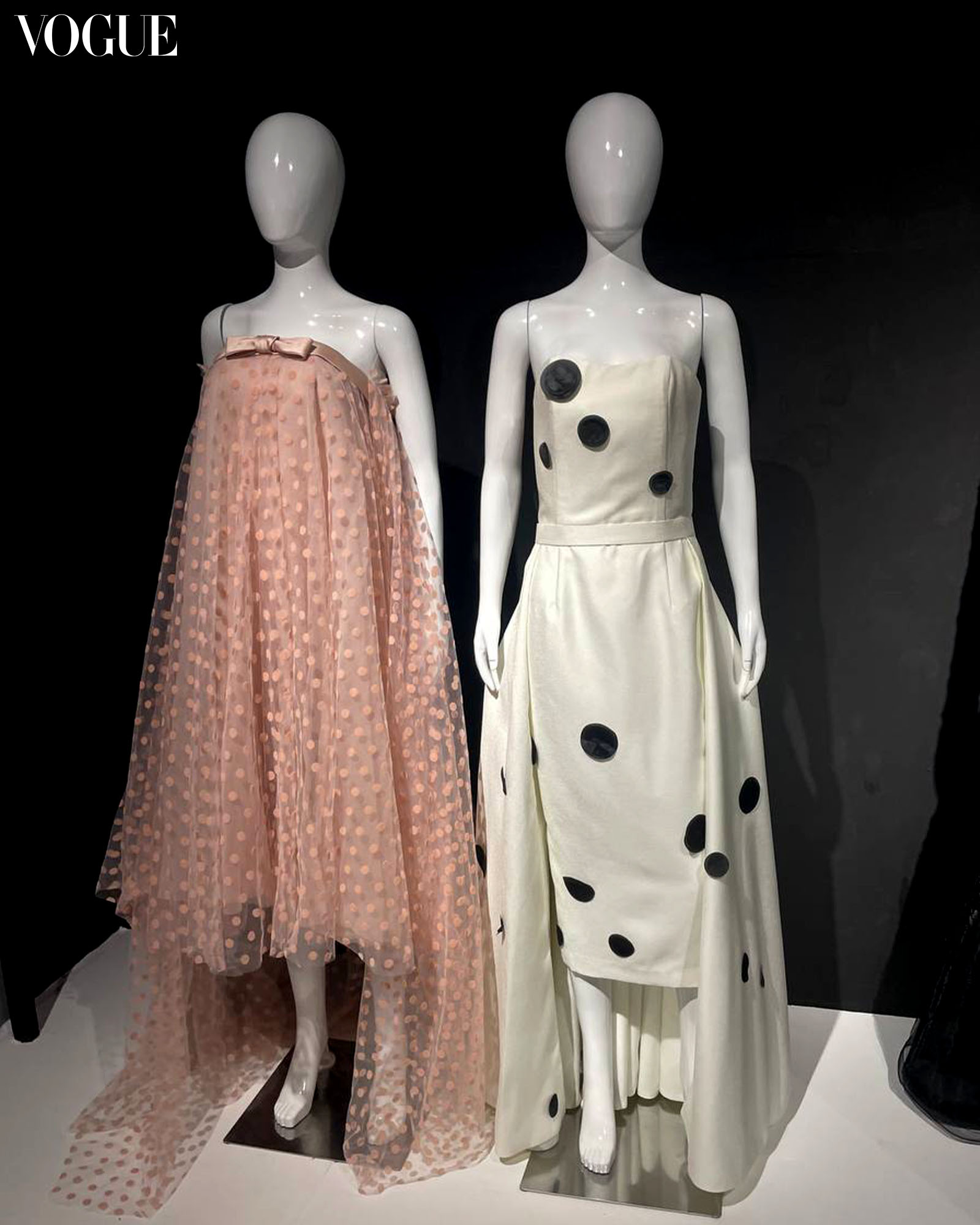 An Audrey Hepburn-inspired dress by Jun Escario and JC Buendia