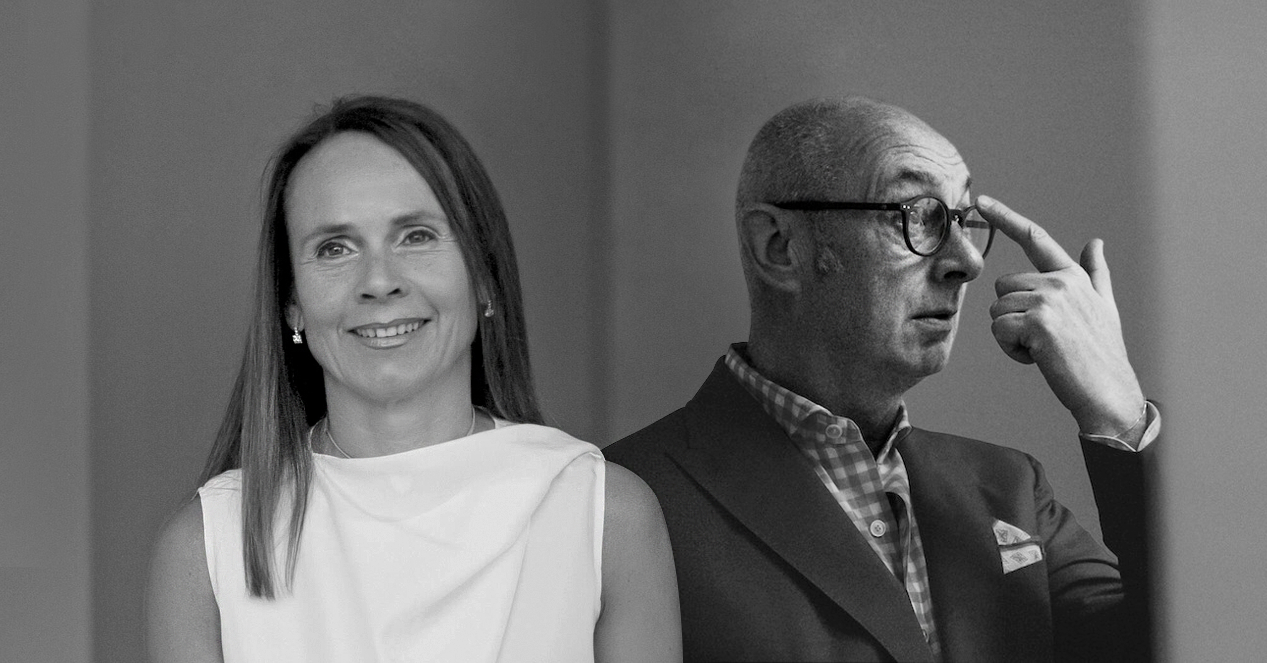 Monica Armani and Piero Lissoni