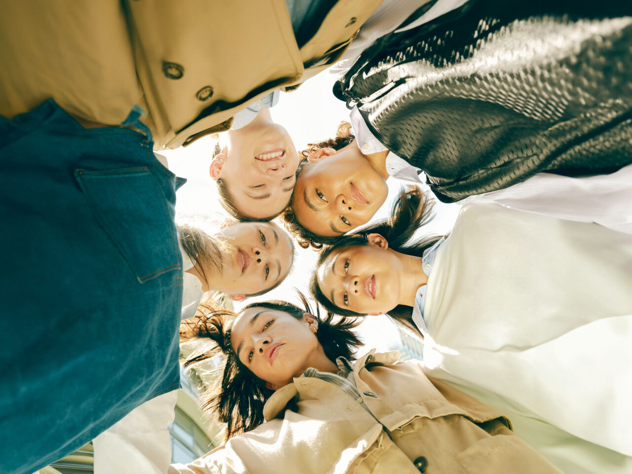 Filipinas Football Team staring at the camera