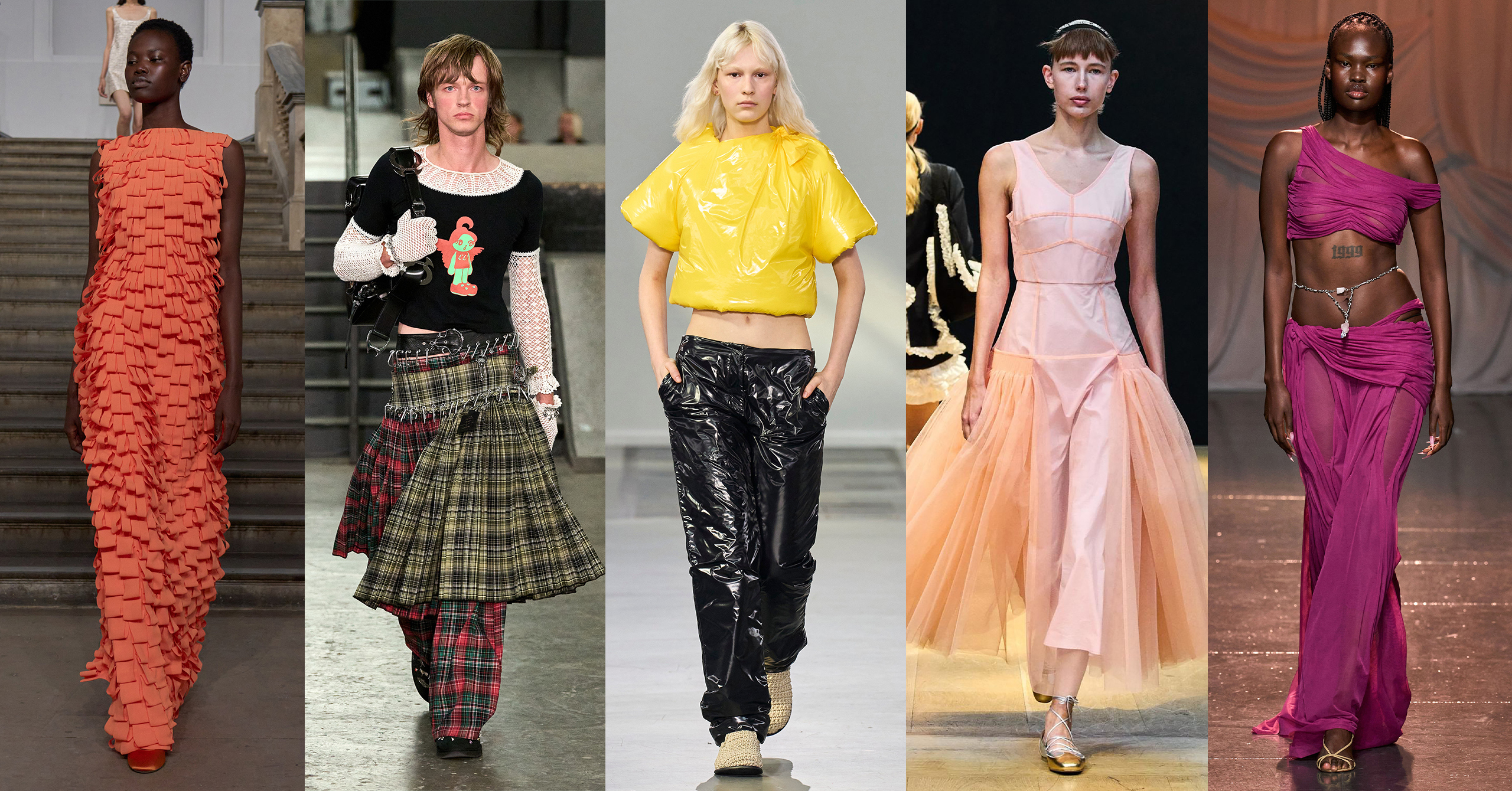 JW Anderson spring/summer 2024 collection at London Fashion Week.