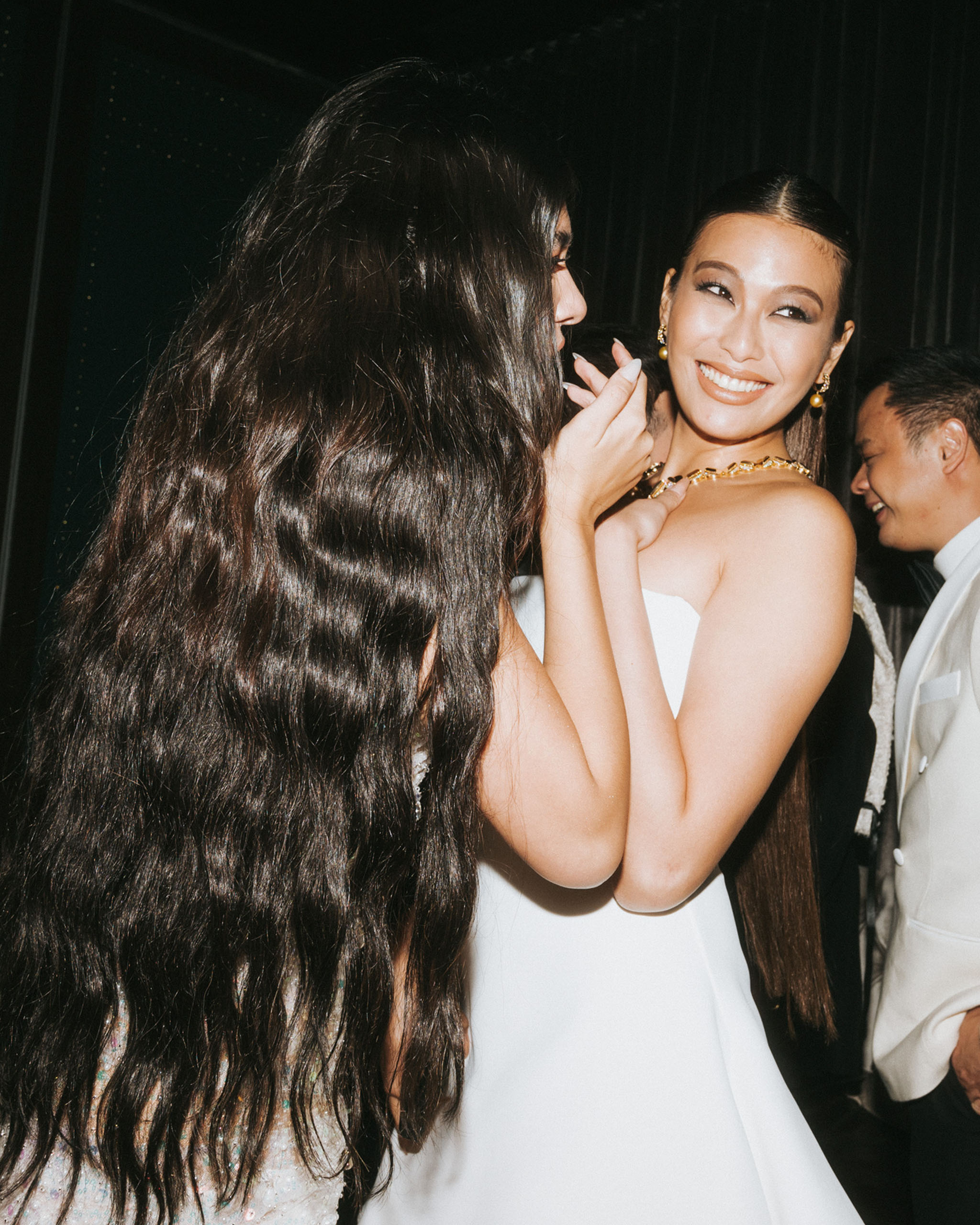 Michelle Dee and Sam Prinster at the Vogue Philippines Gala Afterparty