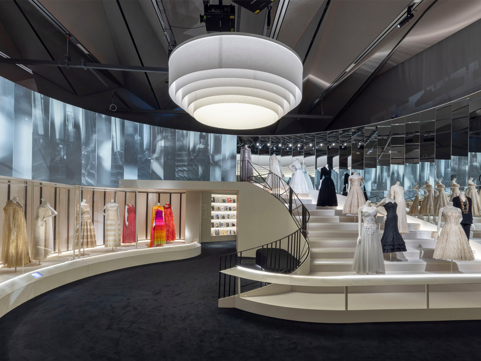 Chanel suit exhibit.