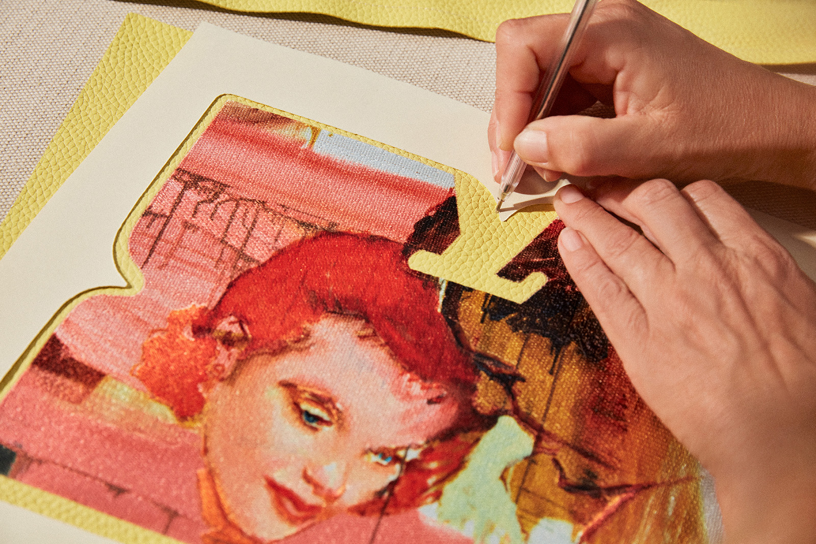 The making of Tursic & Mille’s Artycapucines, inspired by their 2021 painting ‘Tenderness’