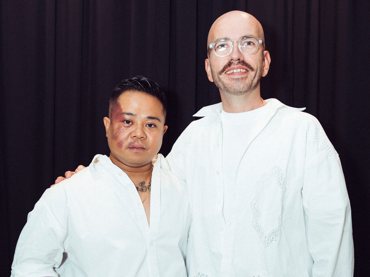 Watch Norman De Vera and Peter Movrin Prepare For AZ Factory’s SS24 Runway Show
