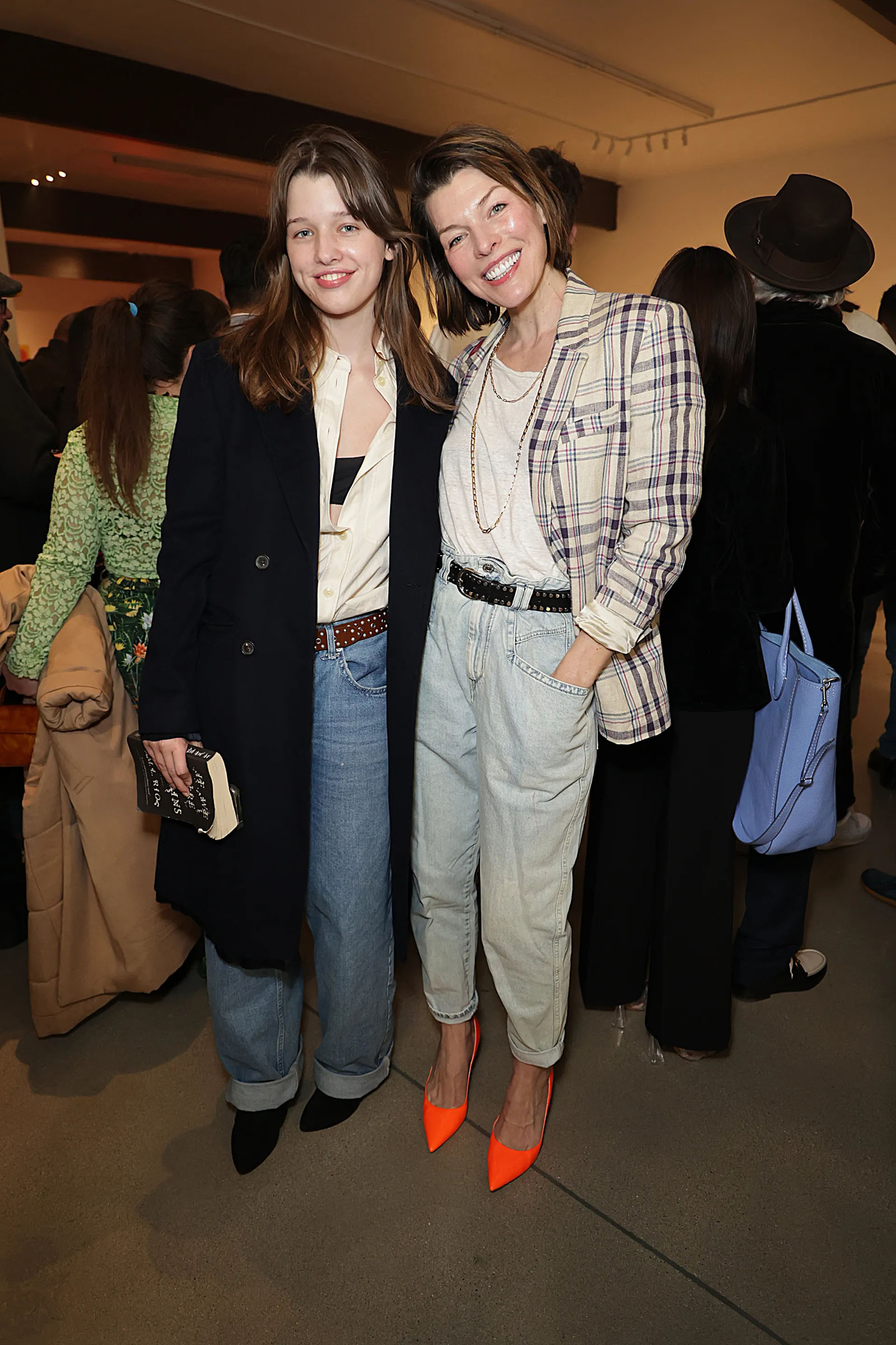 Ever Anderson & Milla Jovovich