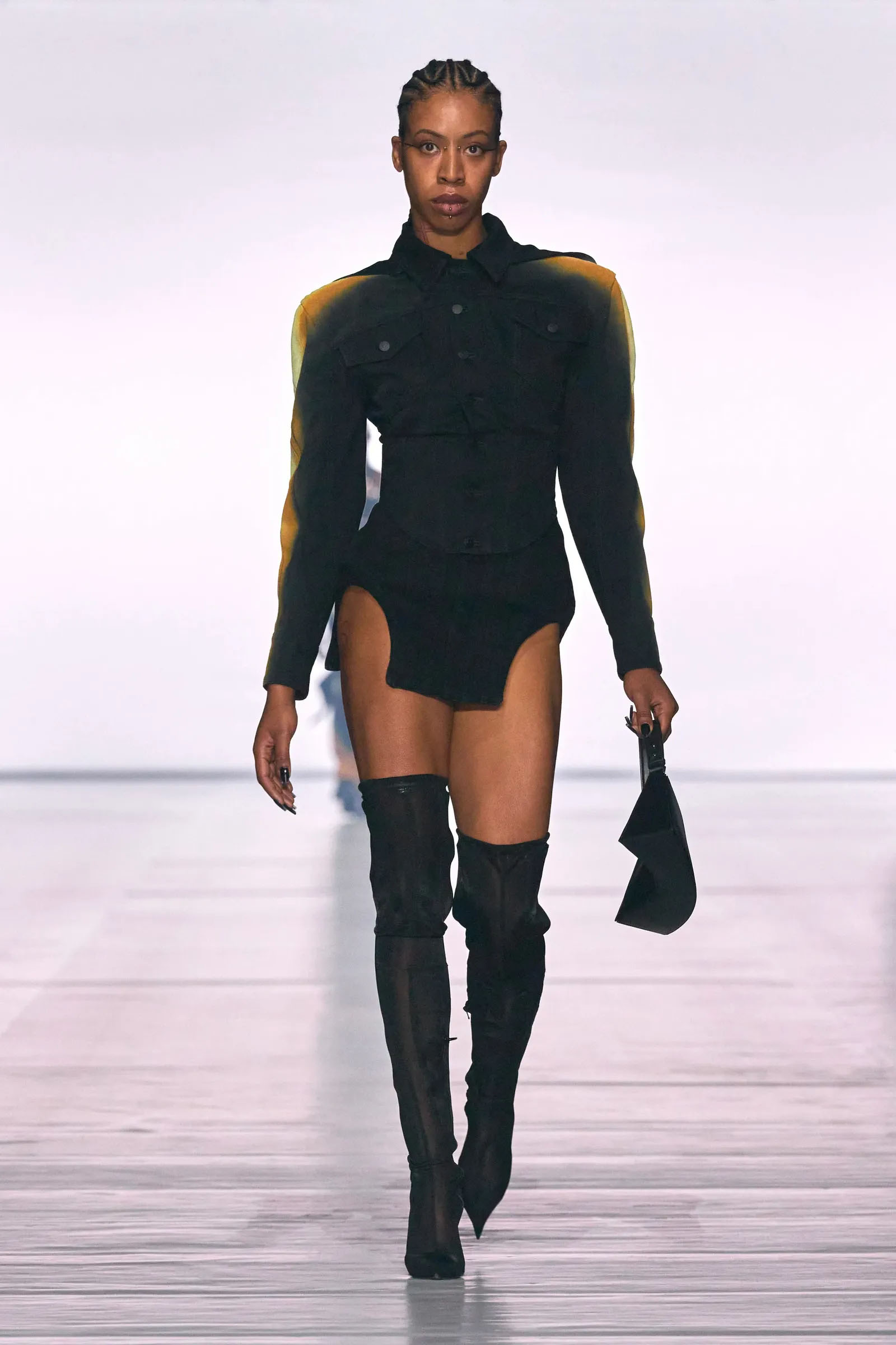Mowalola Ogunlesi. Courtesy of Mugler