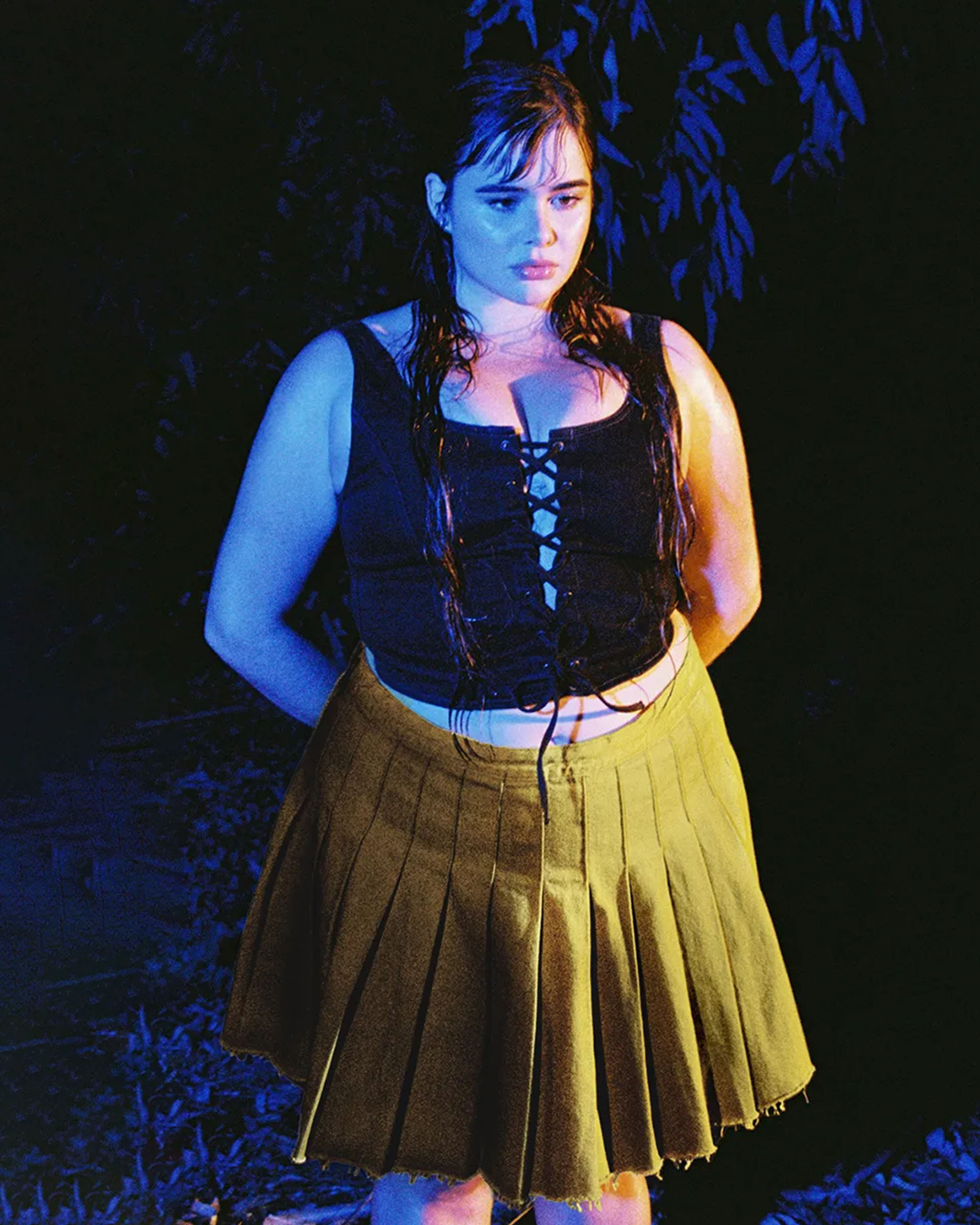 Barbie Ferreira Unveils Her Size-Inclusive “Woodsy Feral Girl” Collection For Levi’s