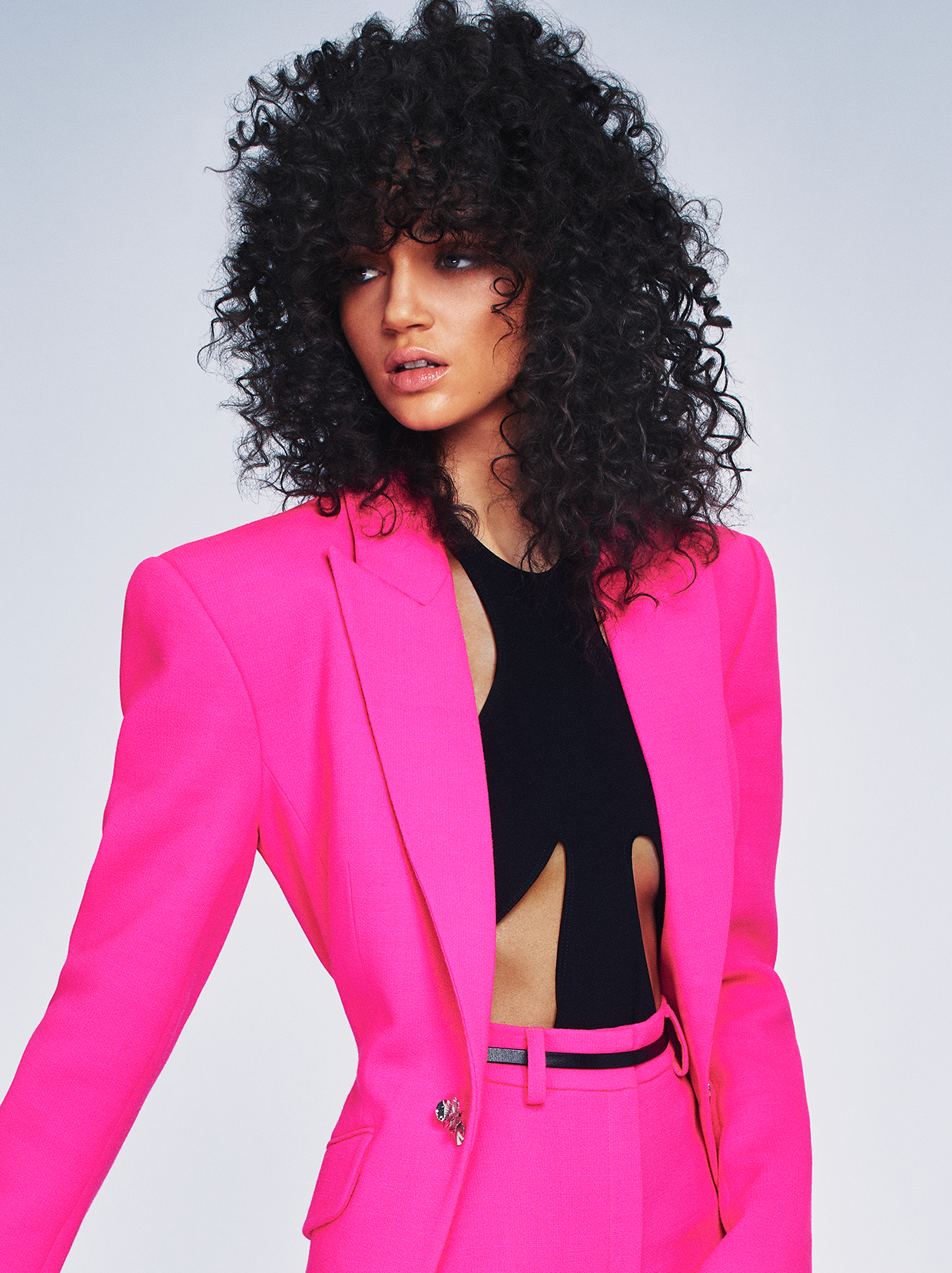 Woman with curly hair by TONI&GUY