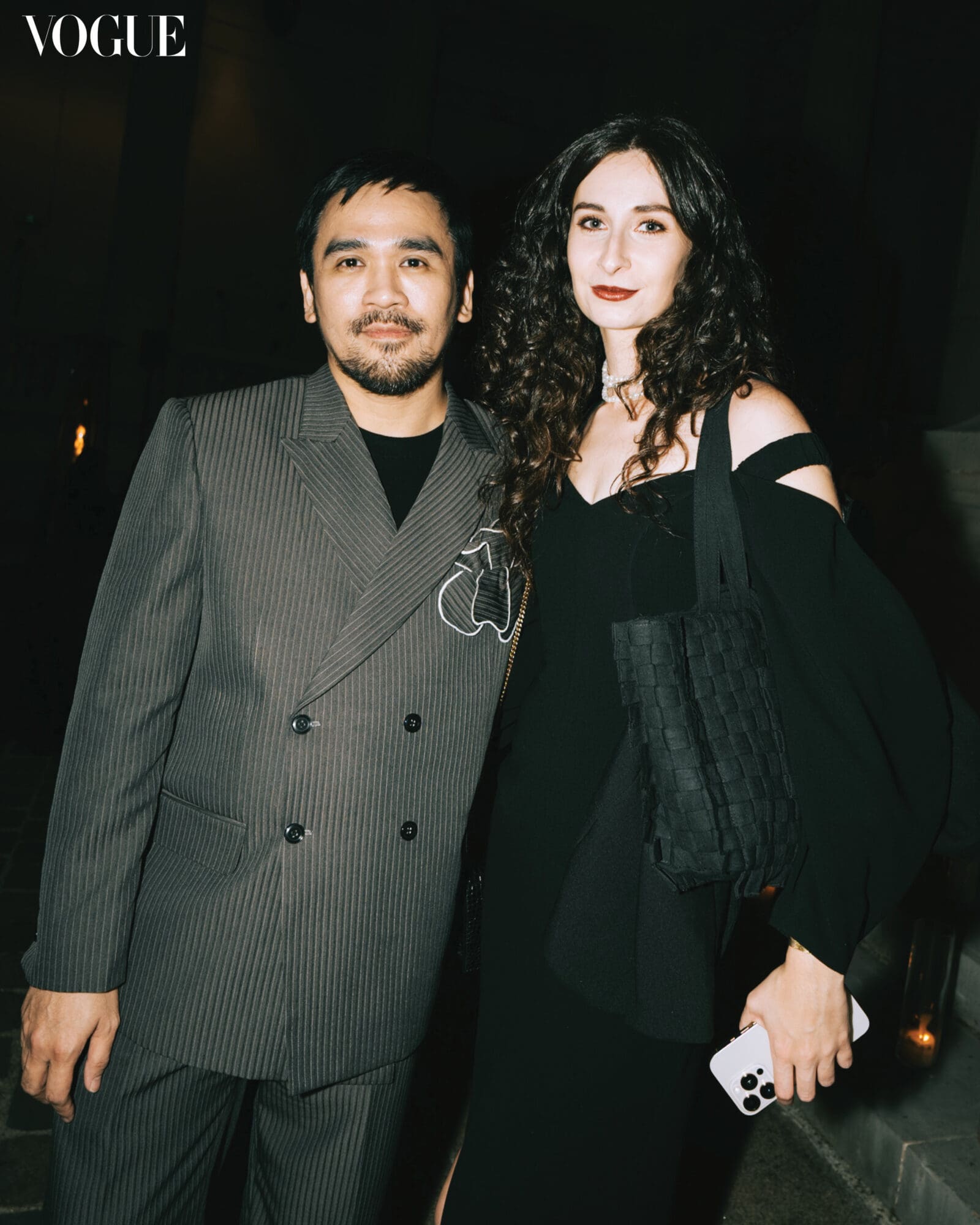 Archie Carrasco and Allison Pascual at Vogue Threads