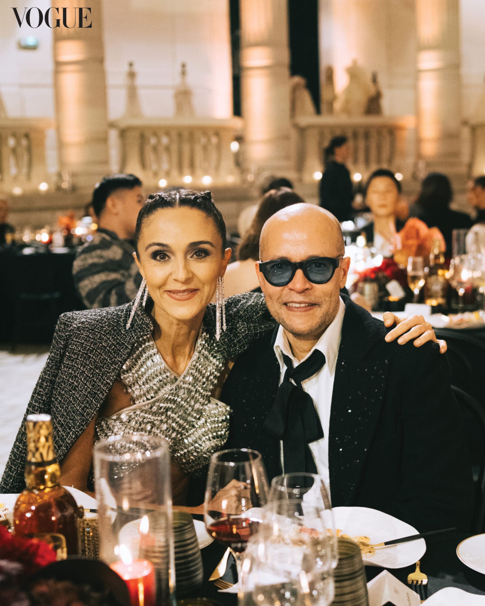 Luna de Cassanova and Mauro Durant at Vogue Threads
