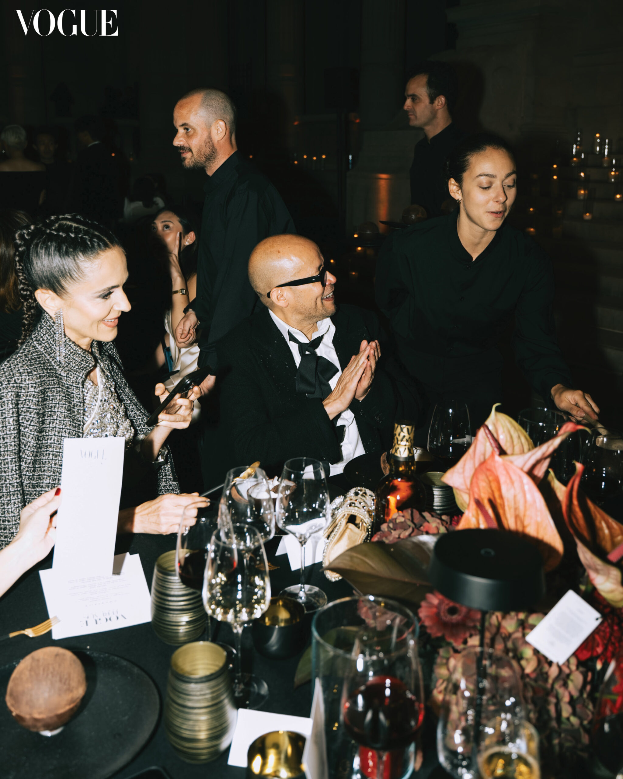 Luna de Cassanova and Mauro Durant at Vogue Threads