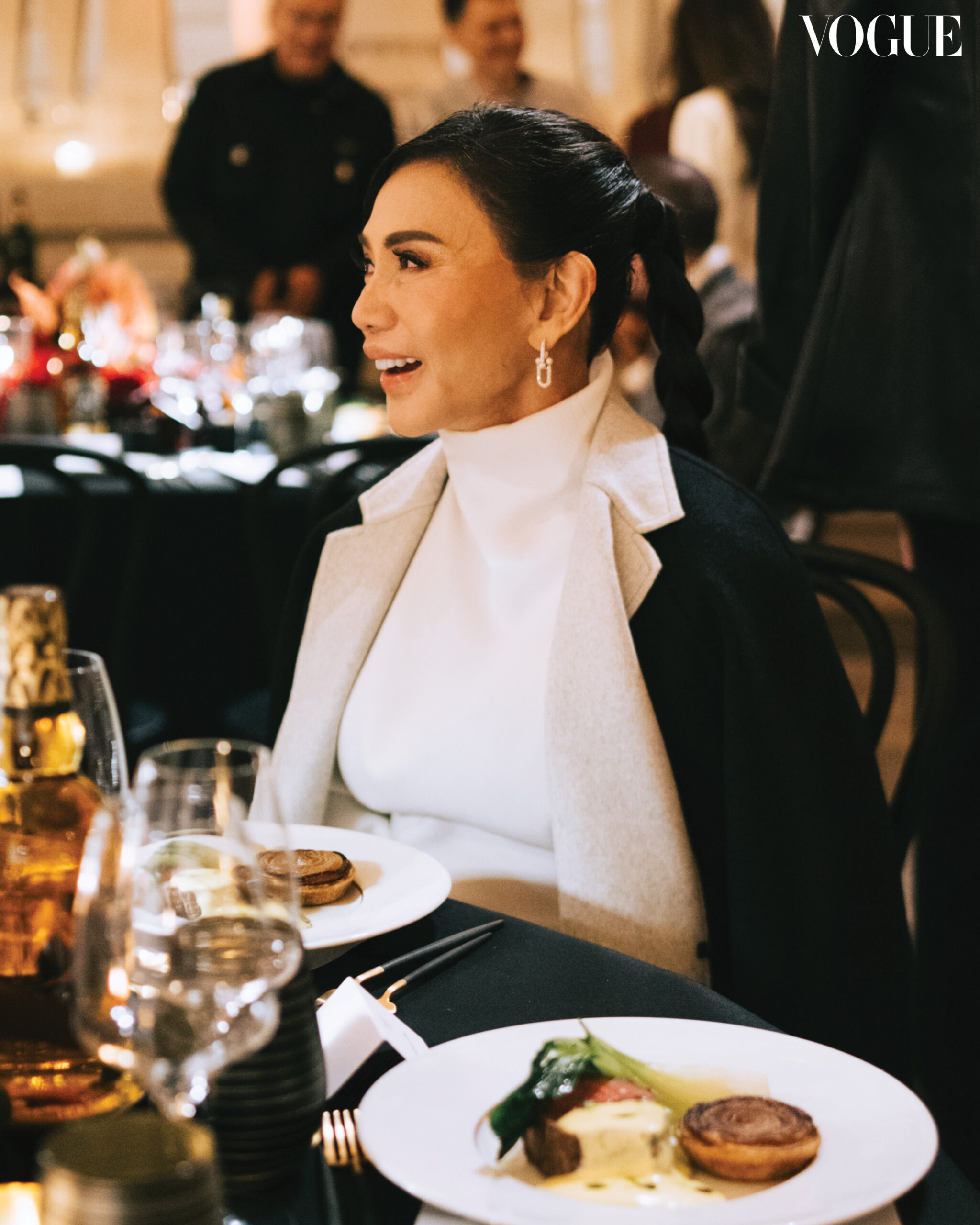 Dr. Vicki Belo at Vogue Threads.