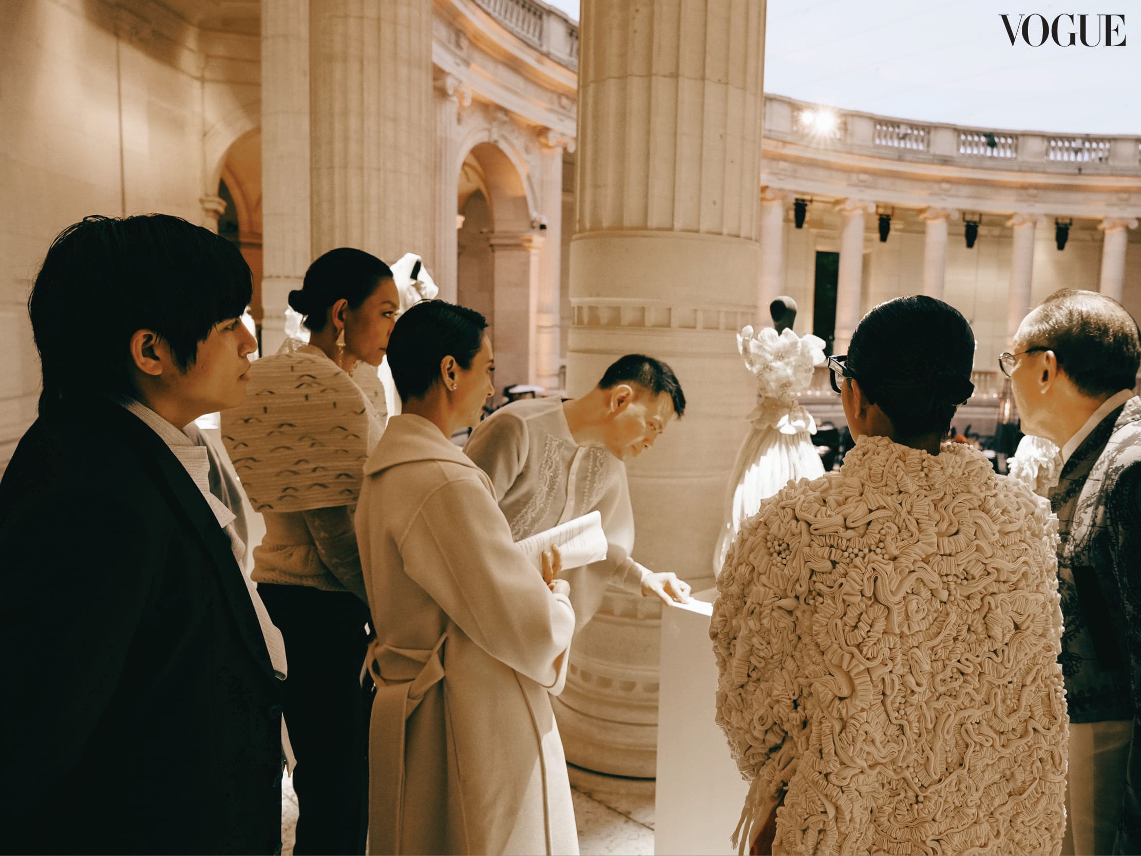 Danyl Geneciran, Joyce Oreña, Bea Valdes, Gino Gonzales, and Pam Quiñones at Vogue Threads