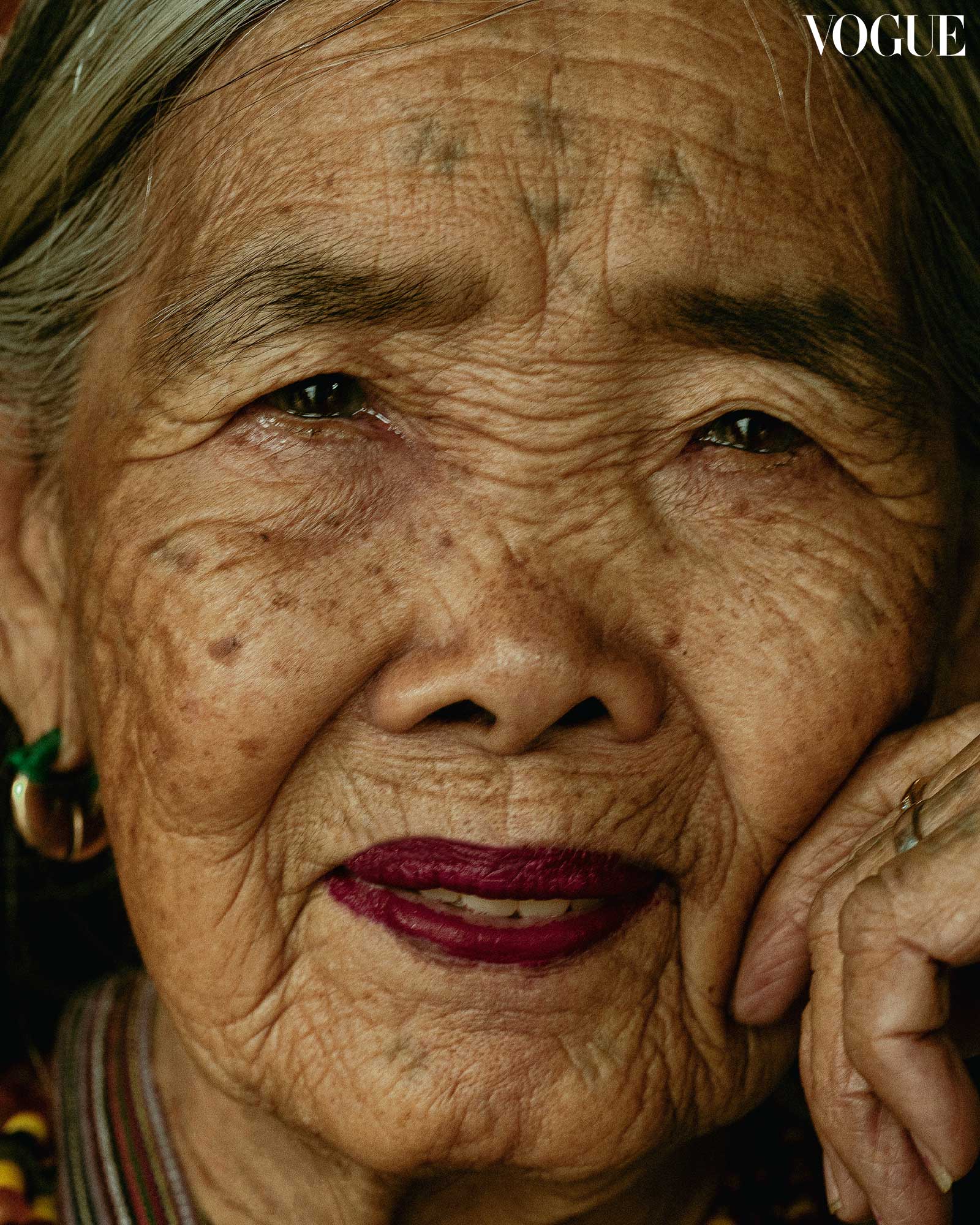 Apo Whang Od vogue philippines portrait by Artu Nepomuceno