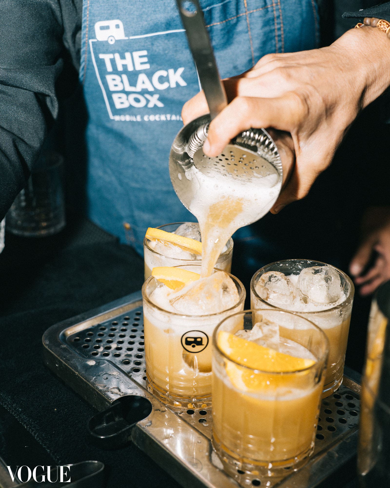 The Black Box Mobile Cocktail Bar at Vogue Threads Manila