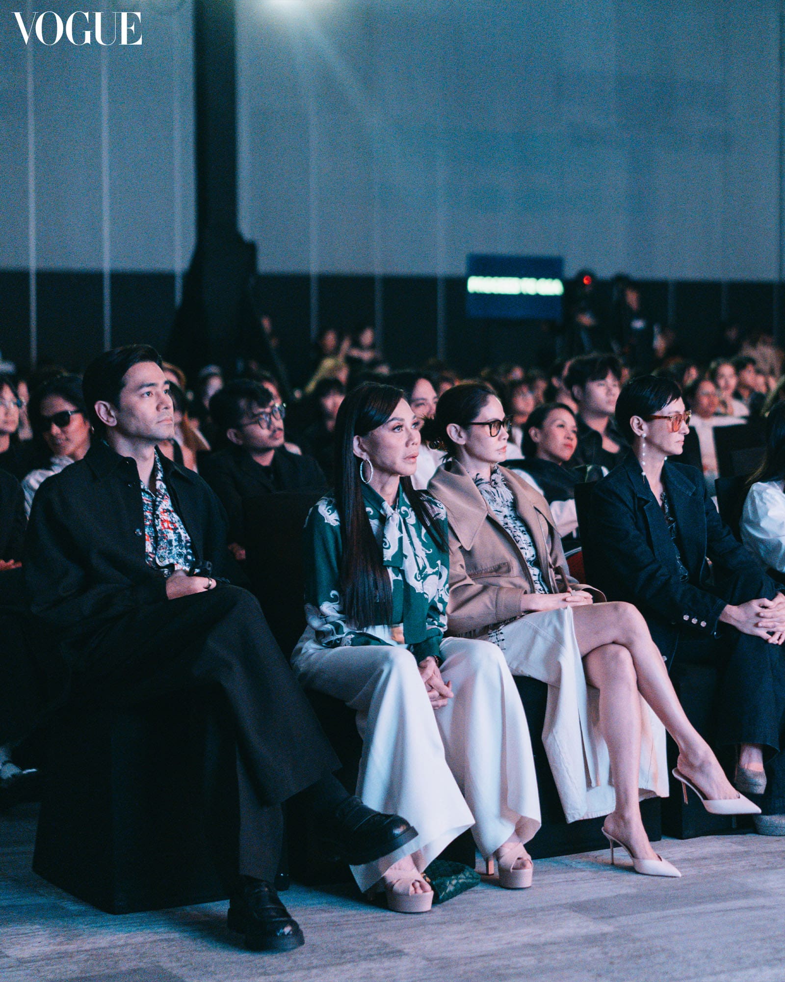 Dr. Hayden Kho, Dr. Vicki Belo, Marga Valdes-Trinidad, and Bea Valdes at Vogue Threads Manila