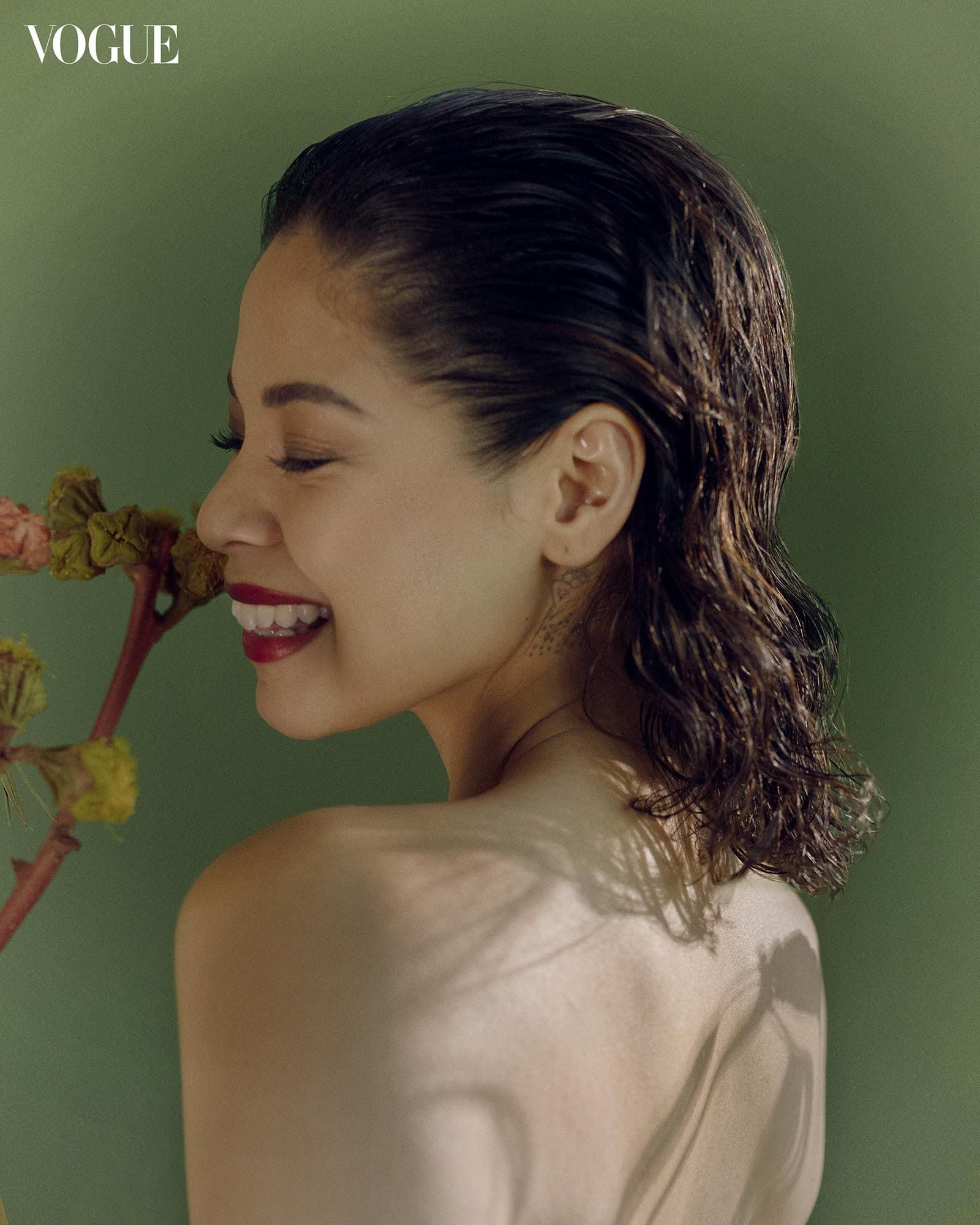 Broadway Eva Noblezada Vogue Philippines cover flowers