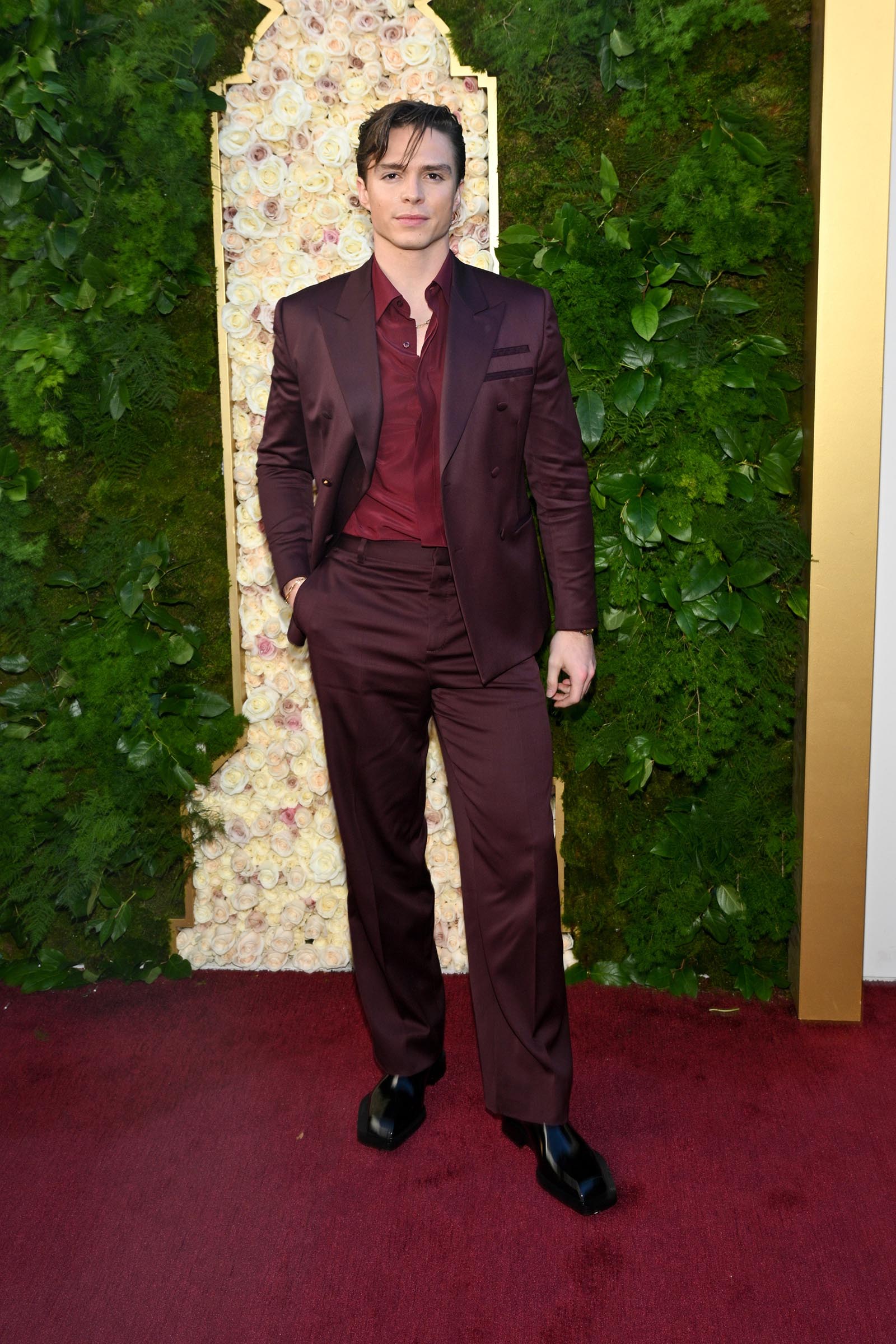 Nicholas Alexander Chavez in Versace