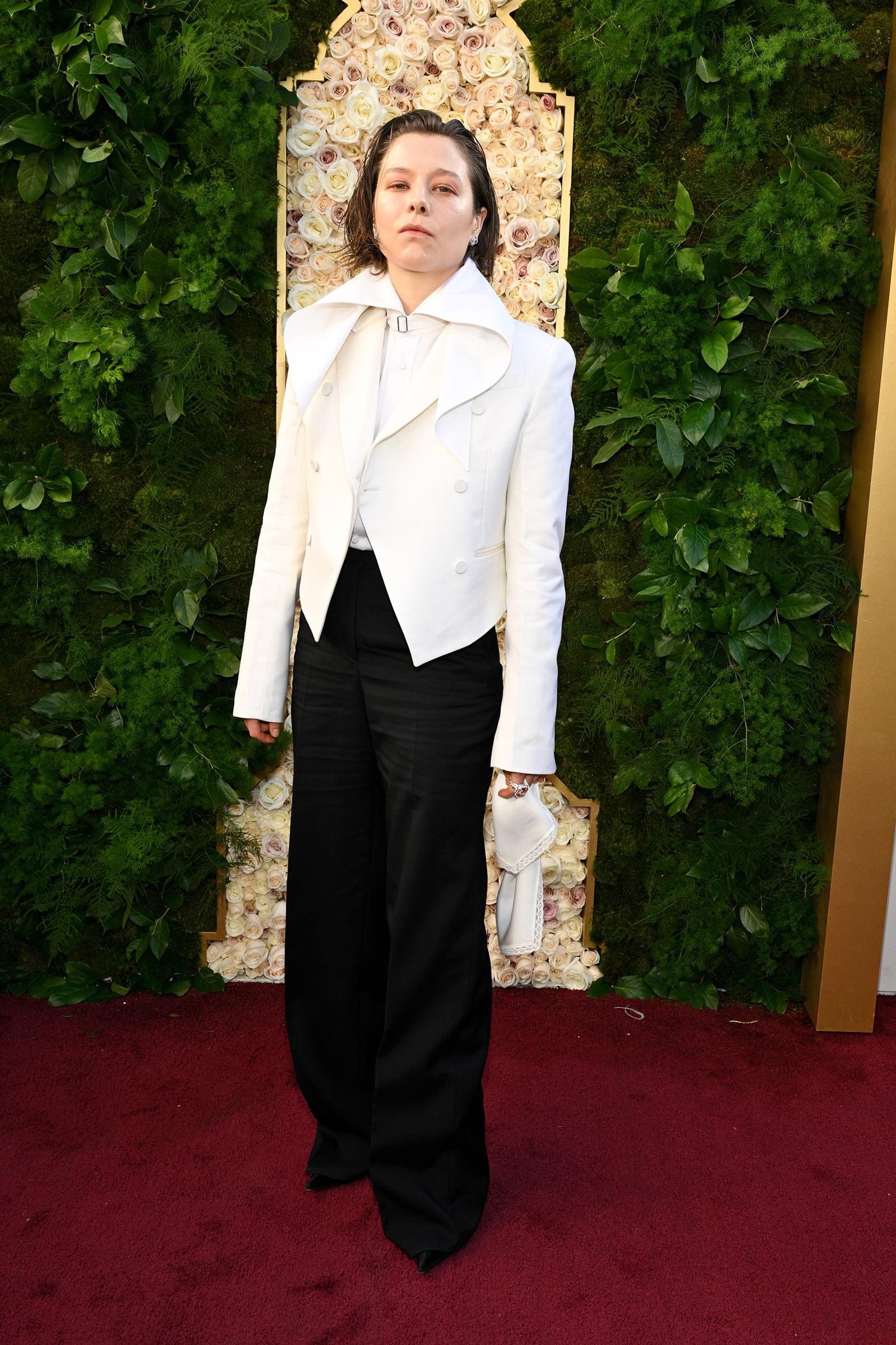 Emma D'Arcy in Alexander McQueen
