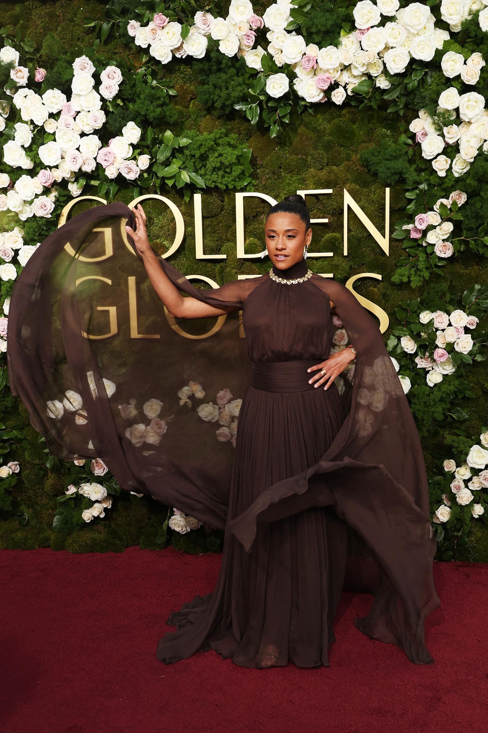 Ariana DeBose in Oscar De La Renta
