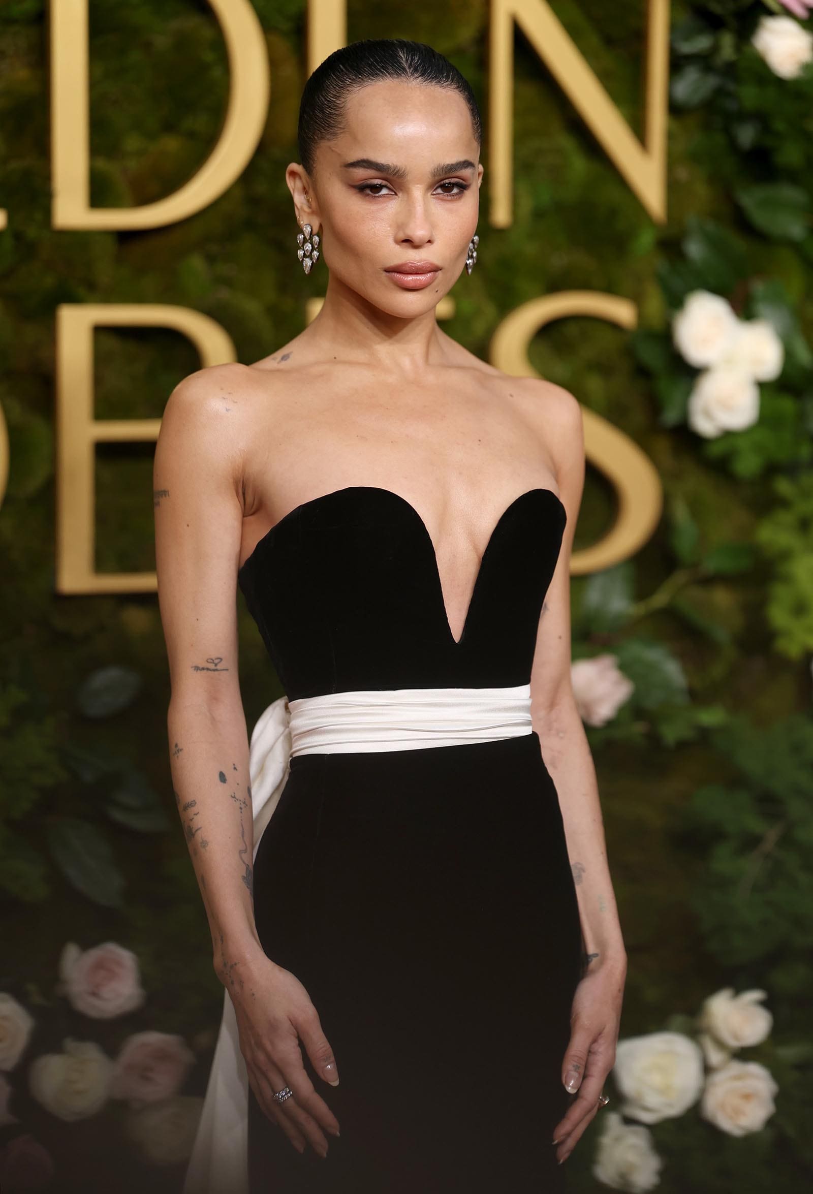 Zoe Kravitz in Saint Laurent
