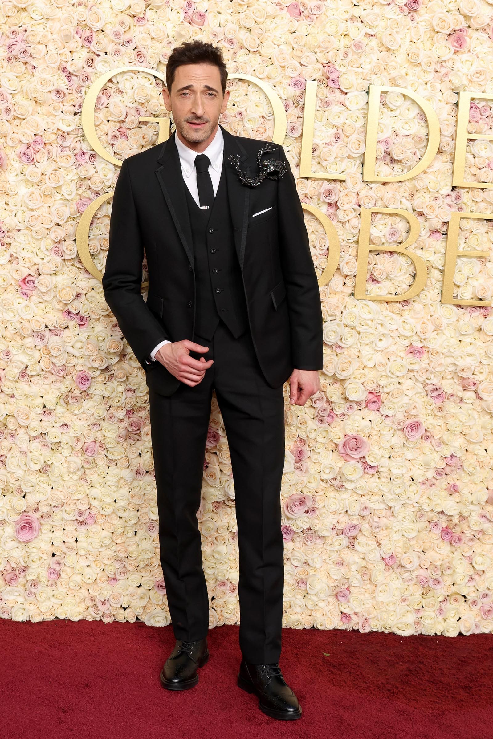 Adrien Brody in Thom Browne