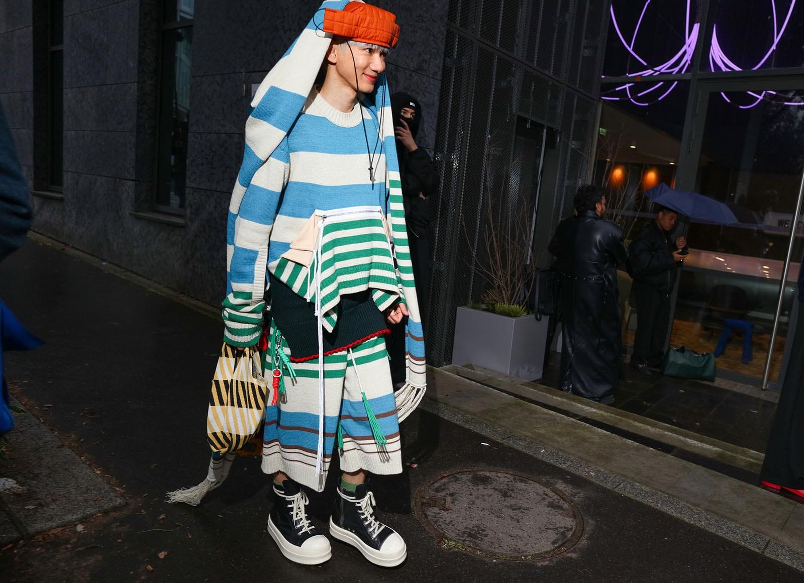 Street Style by Phil Oh at Paris Mens Fashion Week FW25